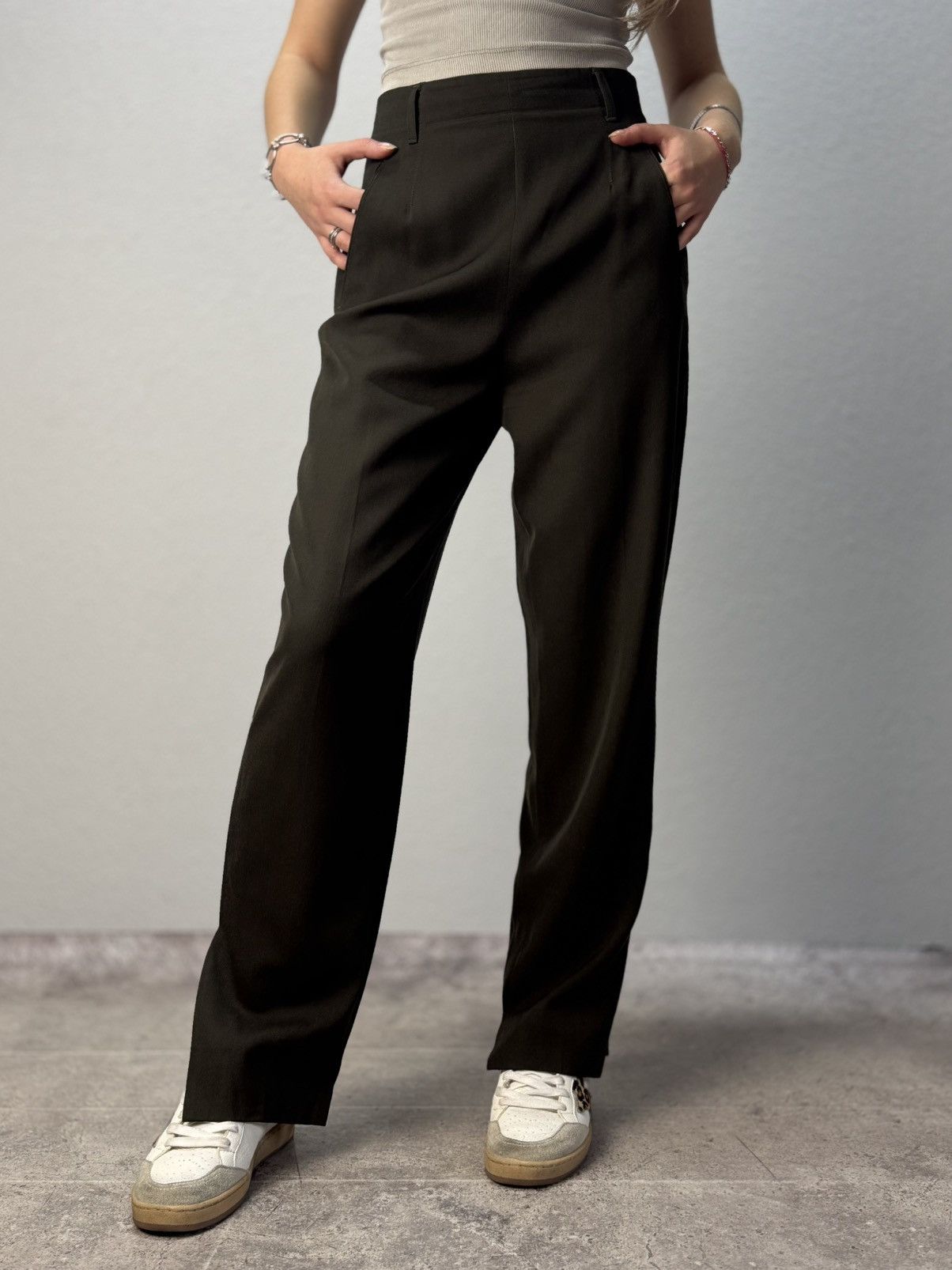 Jean Paul Gaultier Vintage Jean Paul Gautier silk Casual Pants Luxury Japan Size 30" / US 8 / IT 44 - 3 Thumbnail