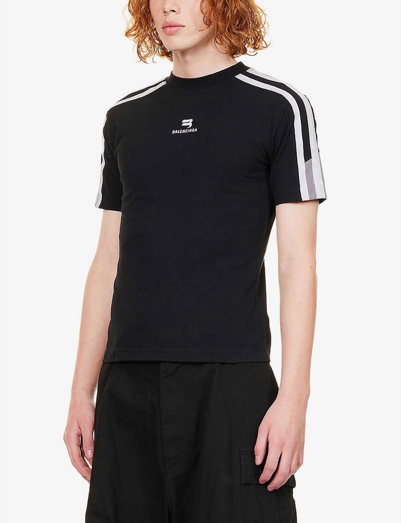 Balenciaga Sporty B Shrunken Fit Shirt Size US XL / EU 56 / 4 - 1 Thumbnail