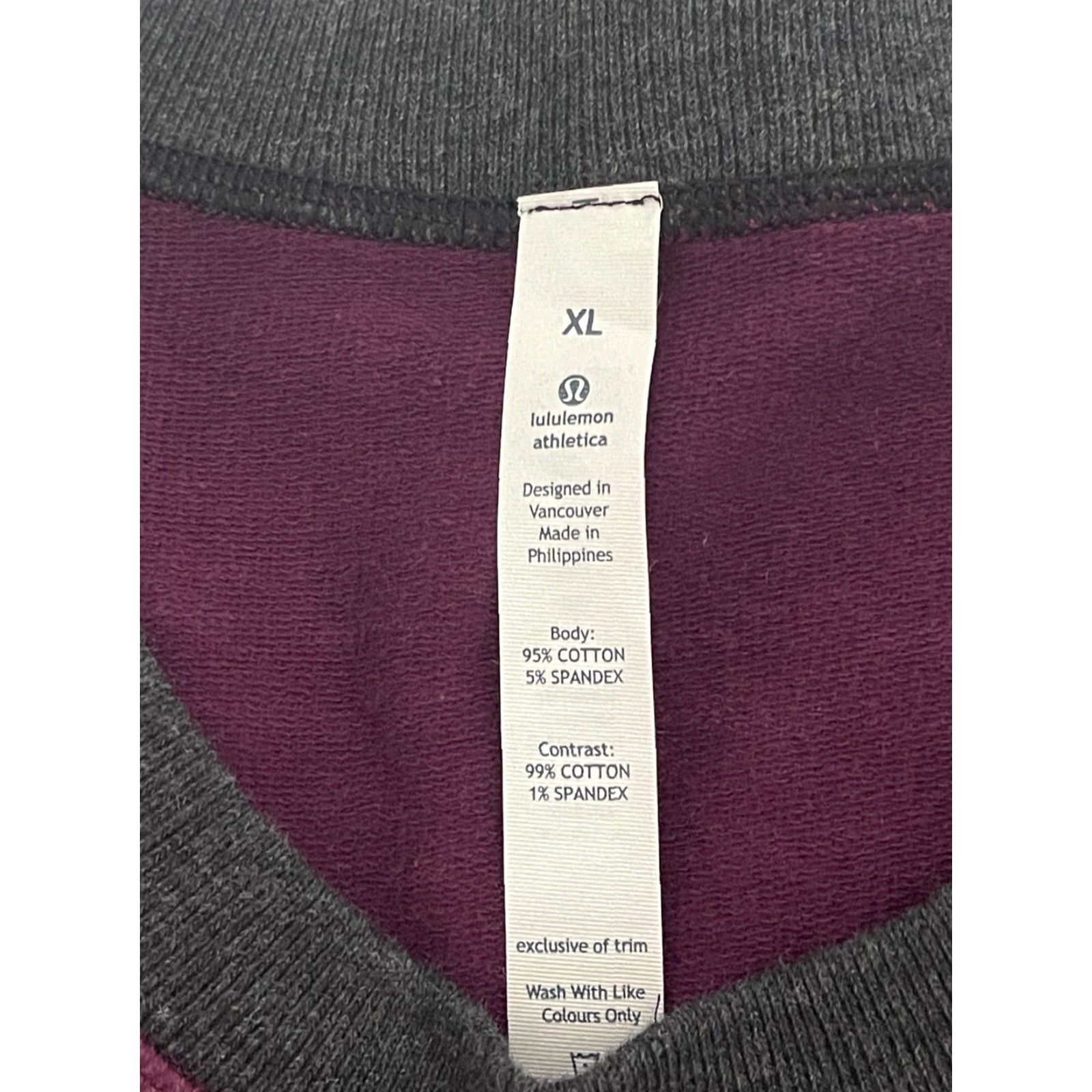 Lululemon Lululemon Mens Burgundy Long Sleeve Stretch Shirt XL Pullover Activewear MENS Shirts Size US XL / EU 56 / 4 - 5 Thumbnail