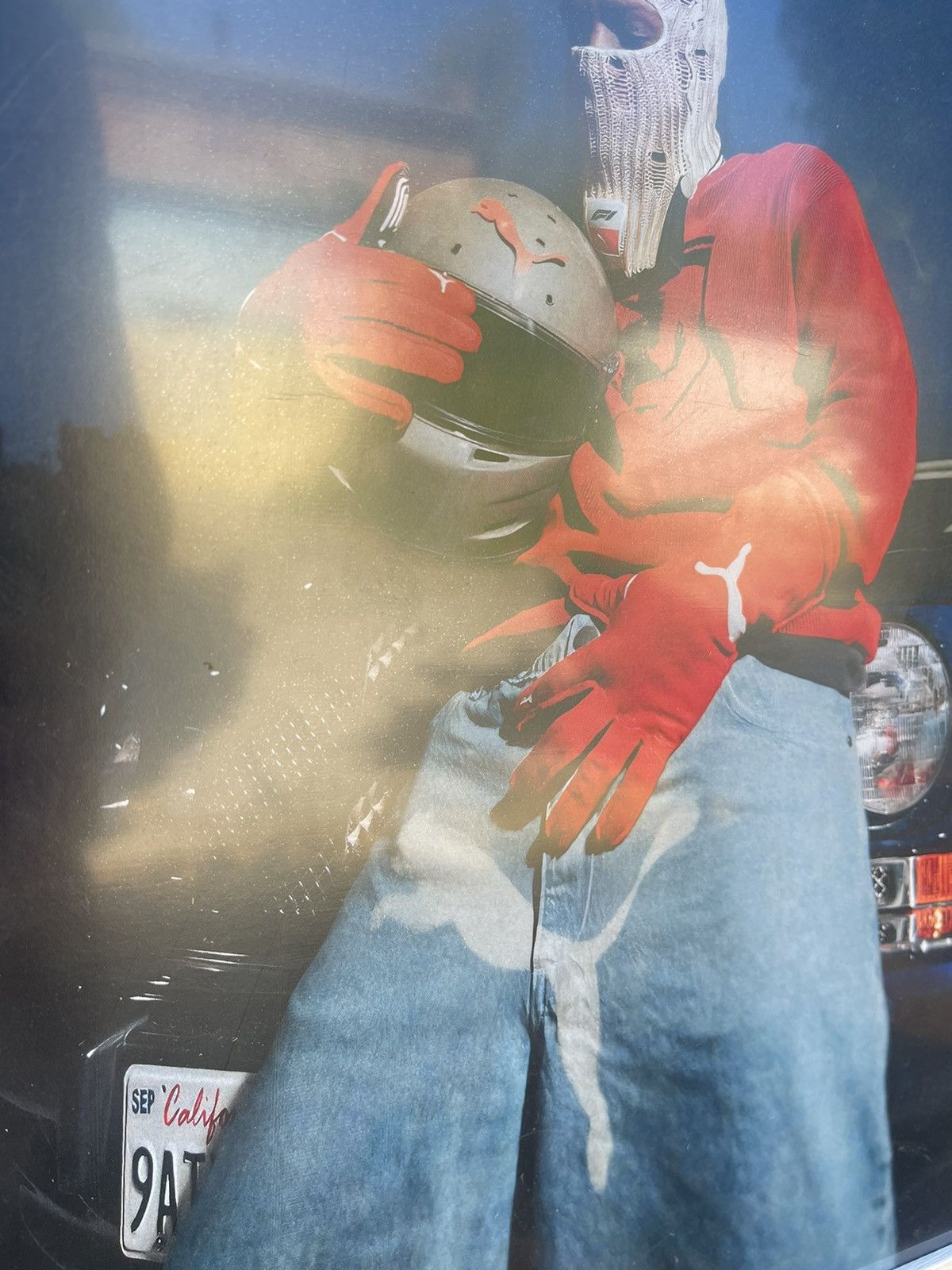 Vintage Asap Rocky x Puma big poster size A3 Size ONE SIZE - 4 Thumbnail