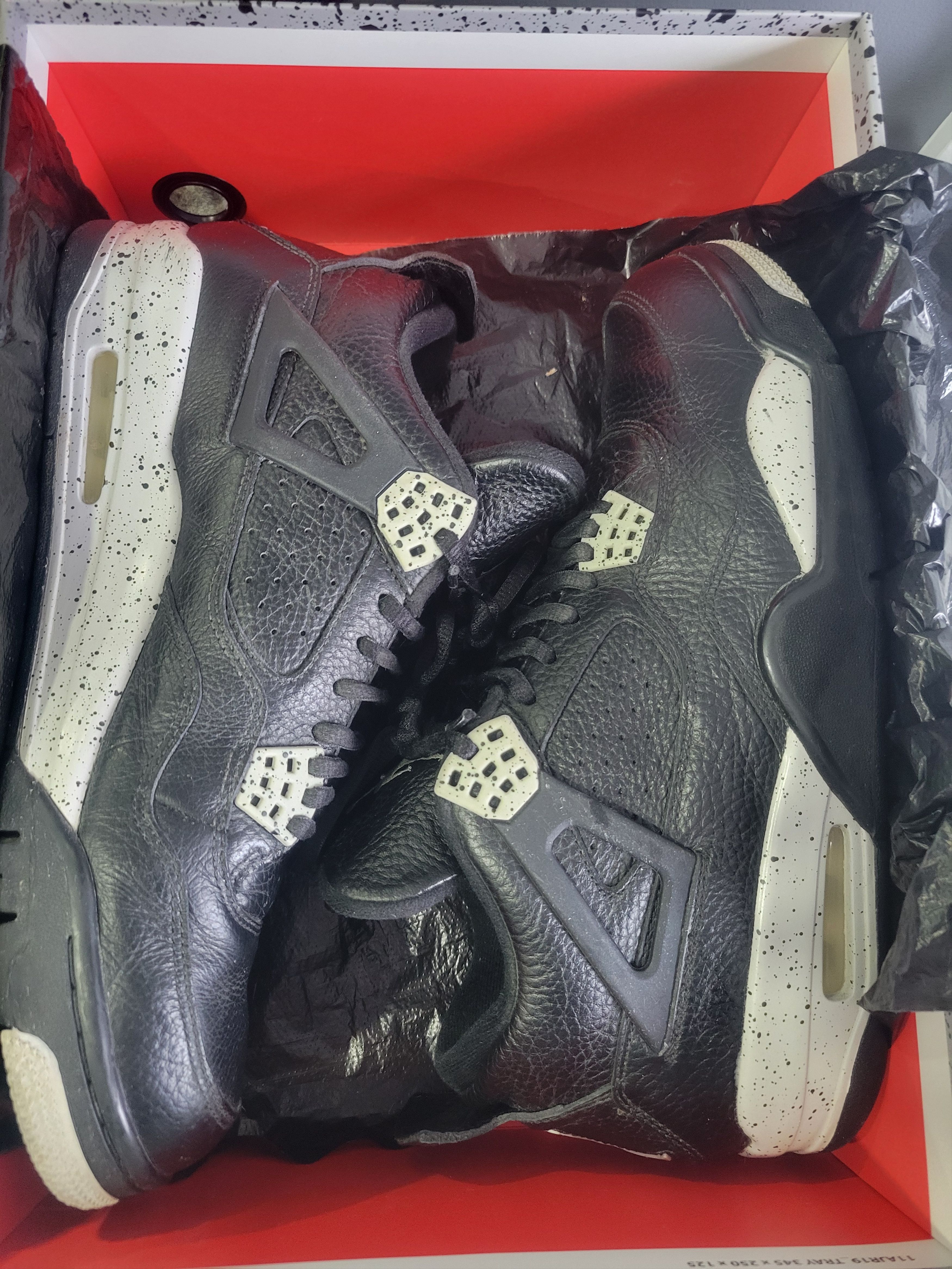 Jordan Brand Jordan Oreo 4's size 11 Size US 11 / EU 44 - 3 Thumbnail