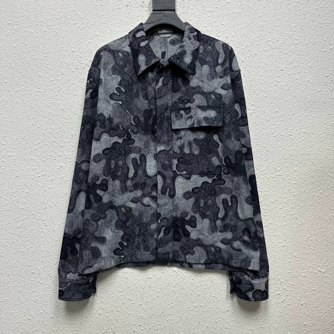Dior Dior Peter Doig Camouflage Embroidered Jacket Size US L / EU 52-54 / 3 - 1 Thumbnail