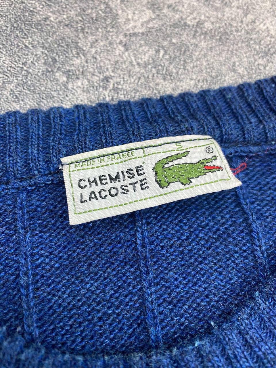 Lacoste × Vintage Vintage Lacoste Wool Sweater Size US XL / EU 56 / 4 - 6 Thumbnail