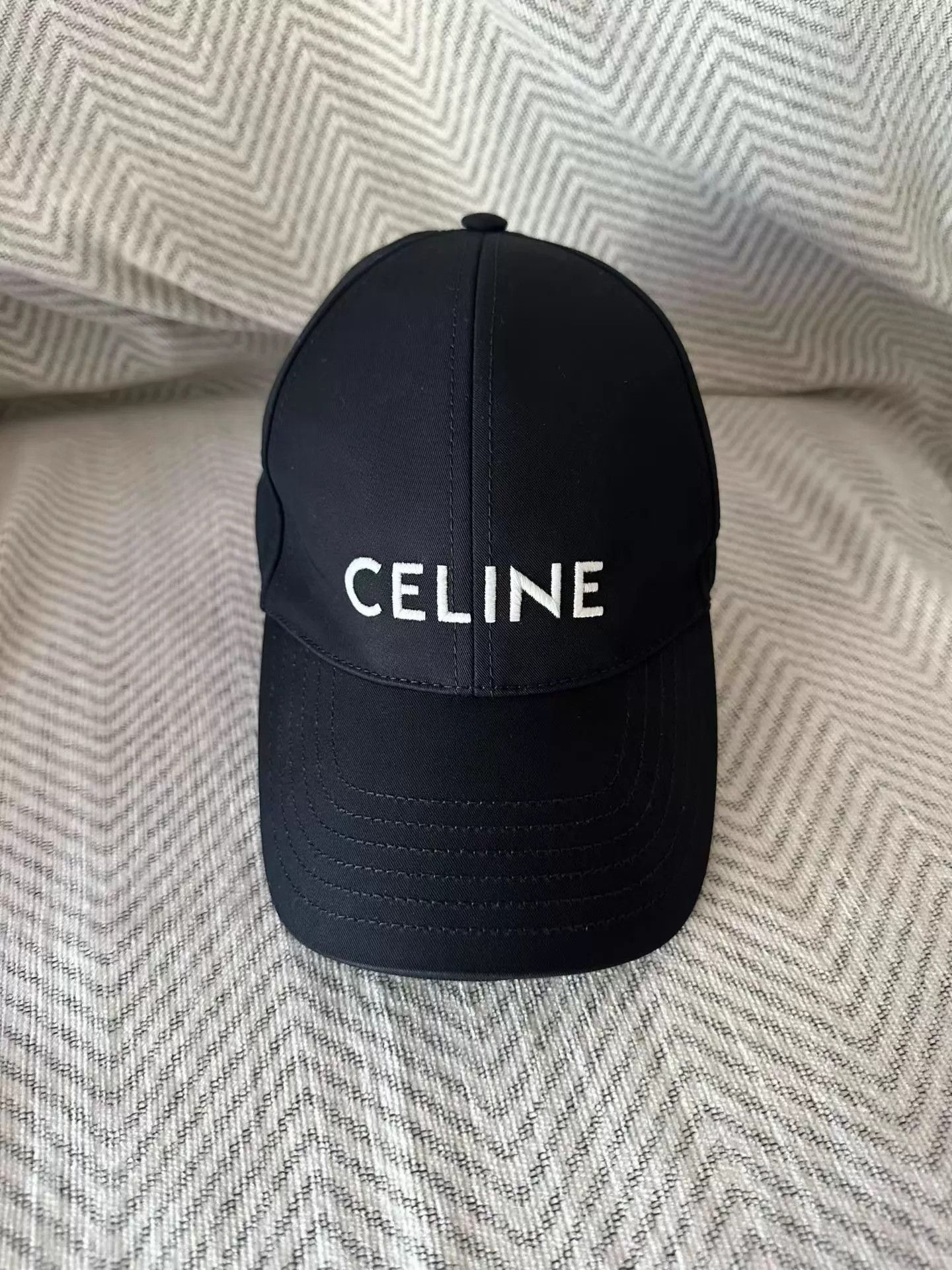 Celine CELINE black baseball cap M Size ONE SIZE - 1 Thumbnail