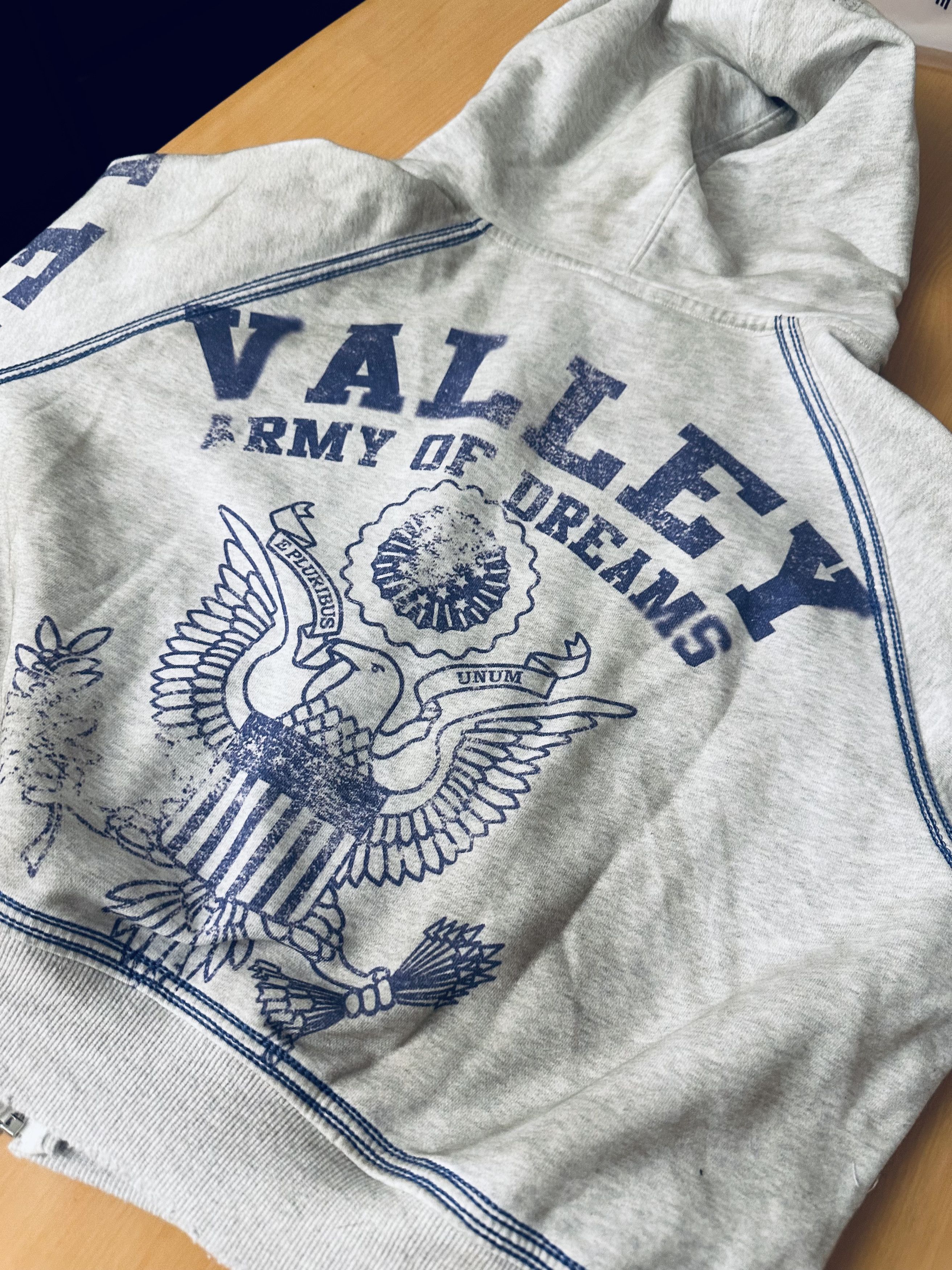 Vale VALE FOREVER GREY ARMY ZIP UP (MEDIUM) (NEW) Size US M / EU 48-50 / 2 - 2 Thumbnail