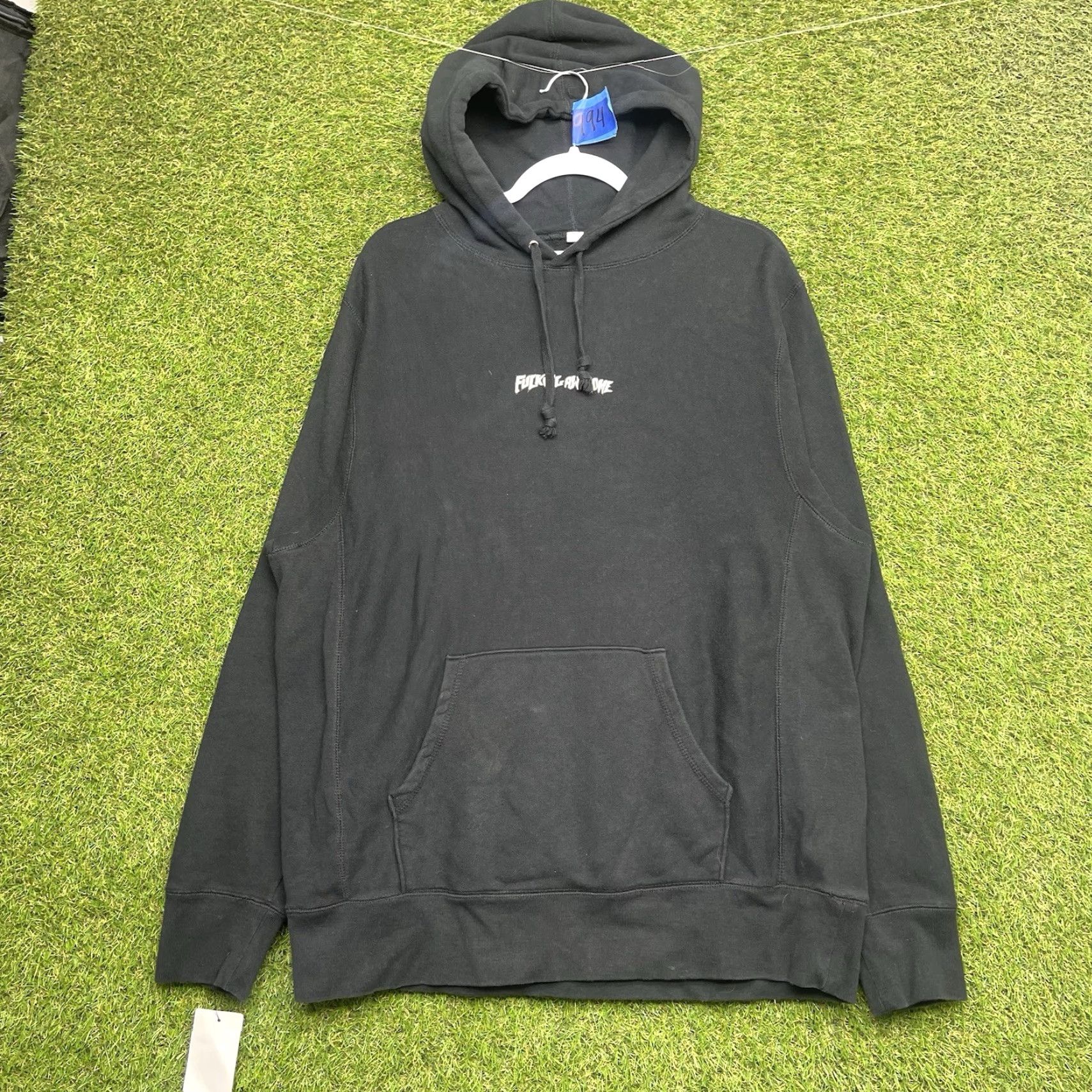 Fucking Awesome FuckingAwesome Hoodie Mens L Black Heavyweight Hooded Graphic Print 90s Grunge Metal Size US L / EU 52-54 / 3 - 2 Thumbnail