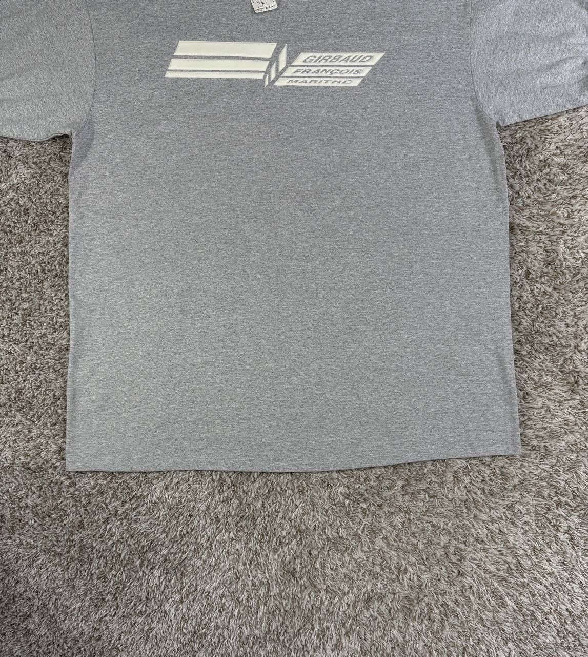 Marithé François Girbaud Graphic Logo Gray T-ShirtHip Hop