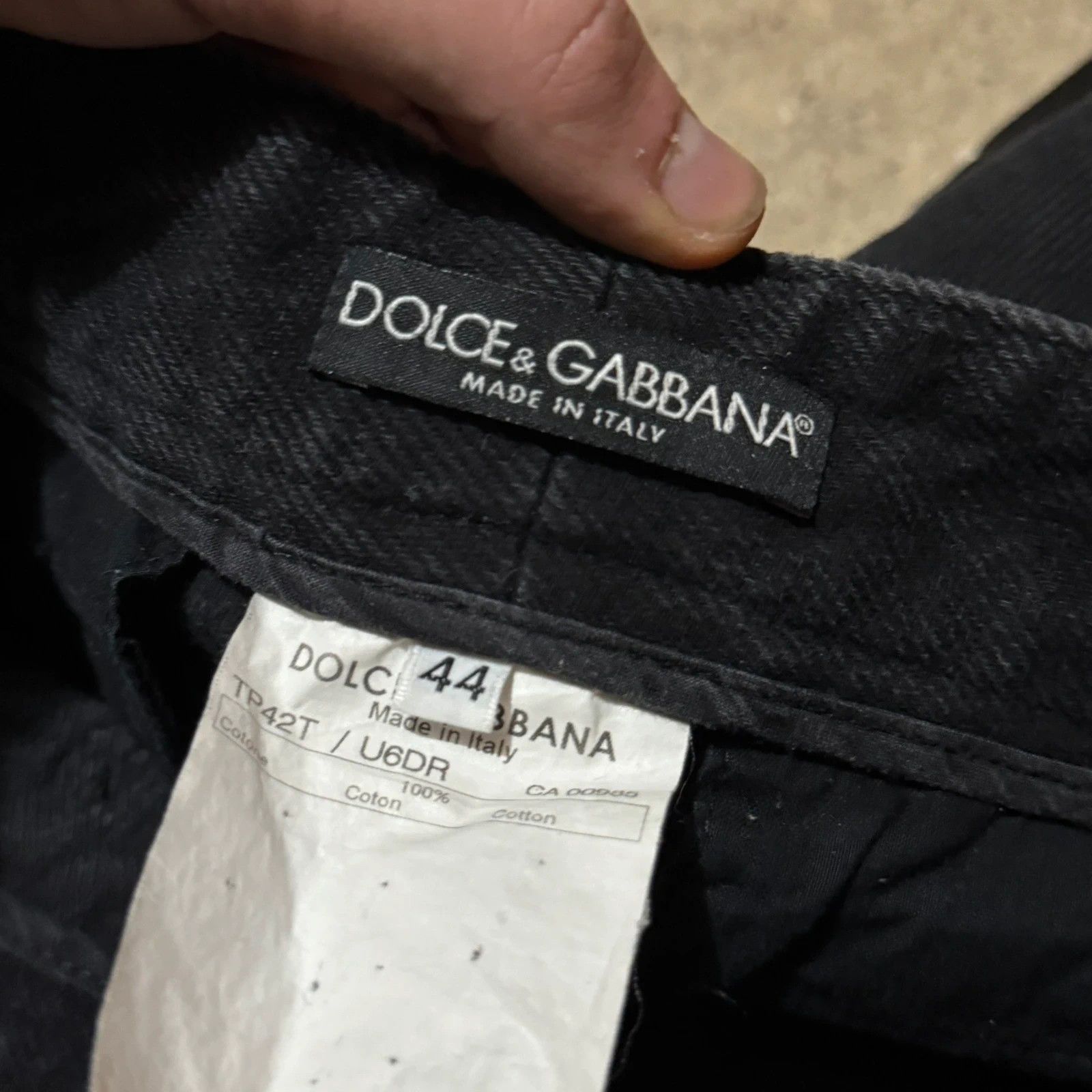 Dolce & Gabbana F/W 2003 Dolce Gabbana bondage cargo pants Size US 27 - 10 Thumbnail
