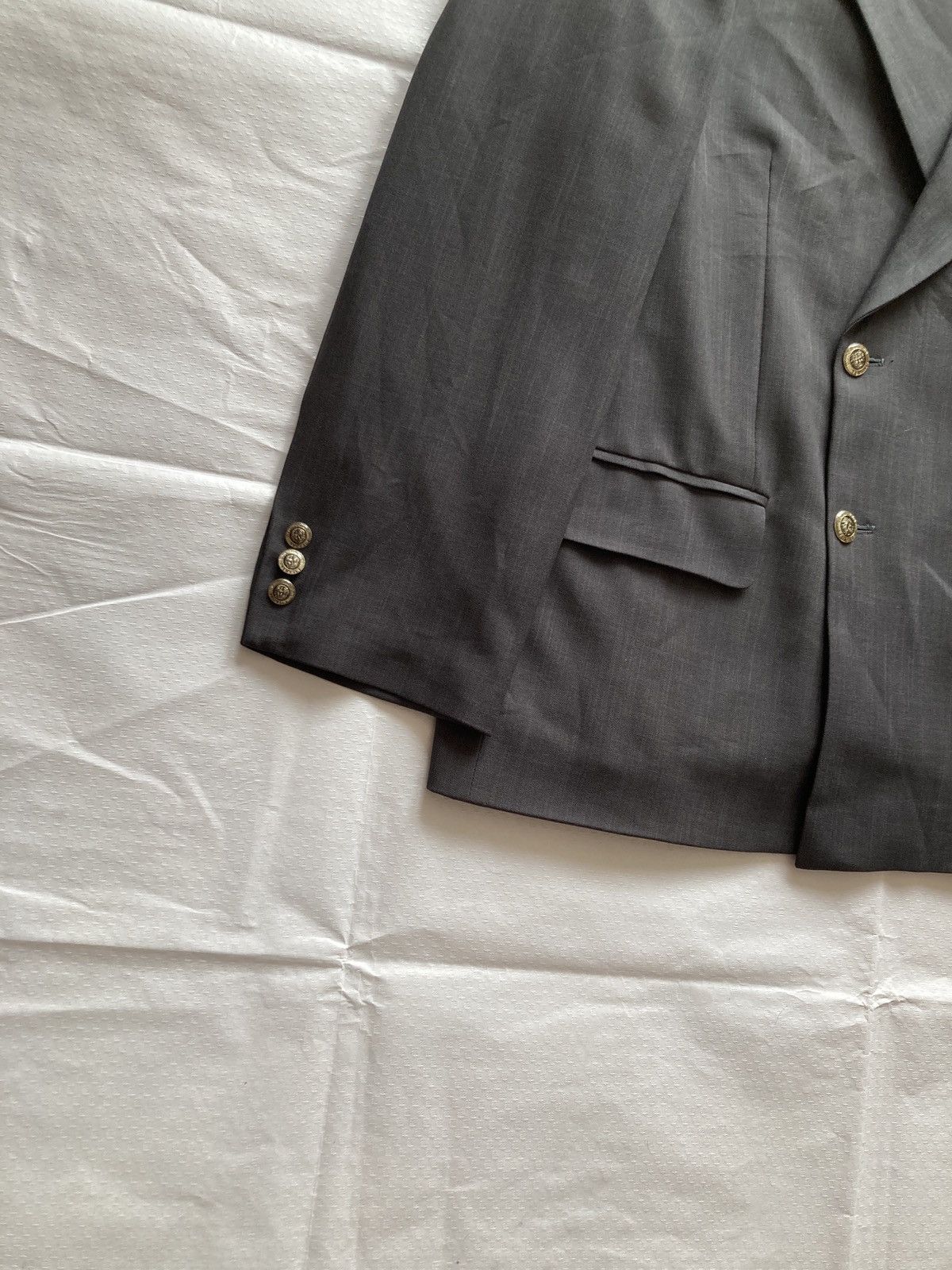 Versace Vintage Versace double-breasted jacket Size 44L - 5 Thumbnail
