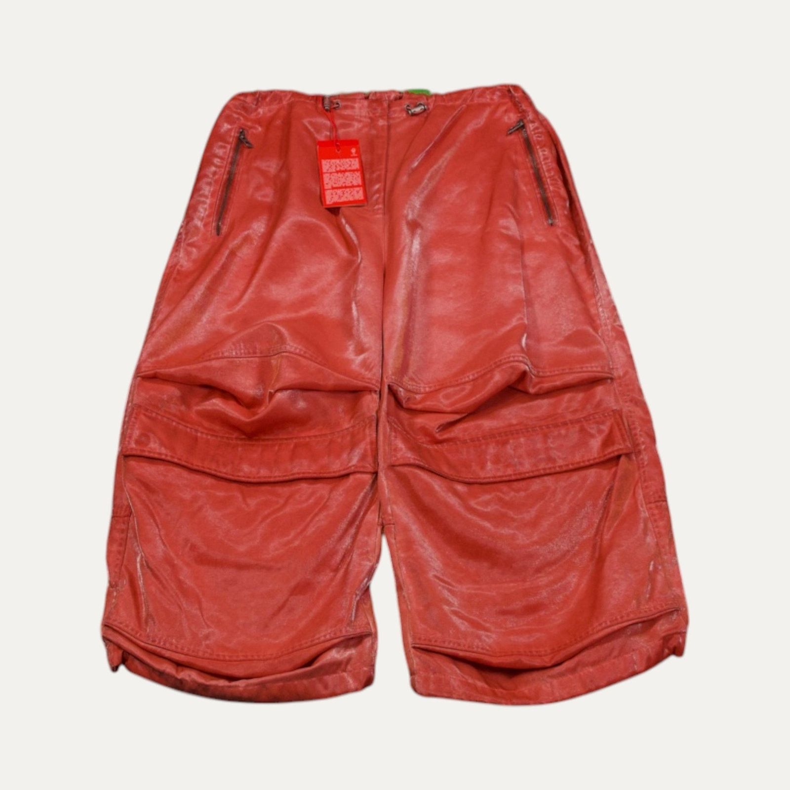Diesel Diesel Salmon Leather 3/4th Shorts Size US 36 / EU 52 - 1 Thumbnail