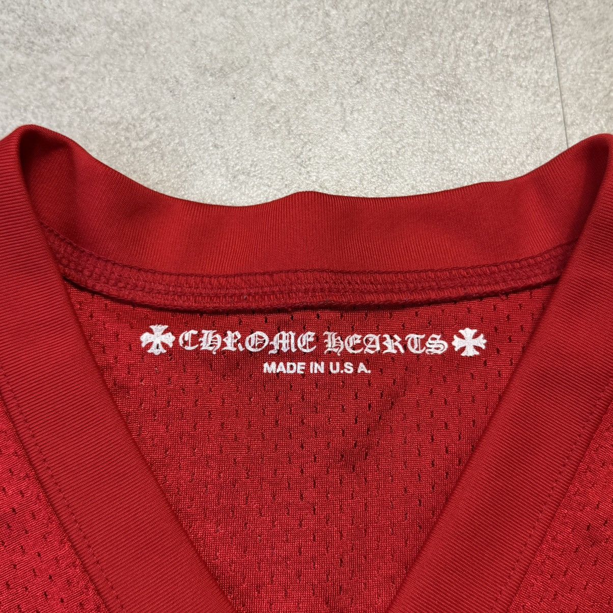 Chrome Hearts Chrome Hearts Mesh Jersey Red Long Sleeve Size US XL / EU 56 / 4 - 4 Thumbnail