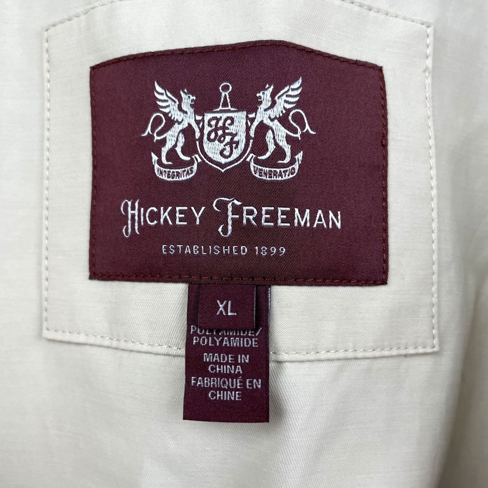 Vintage Hickey Freeman Safari Jacket Men's Performance Explorer Khaki/Tan XL Size US XL / EU 56 / 4 - 3 Thumbnail