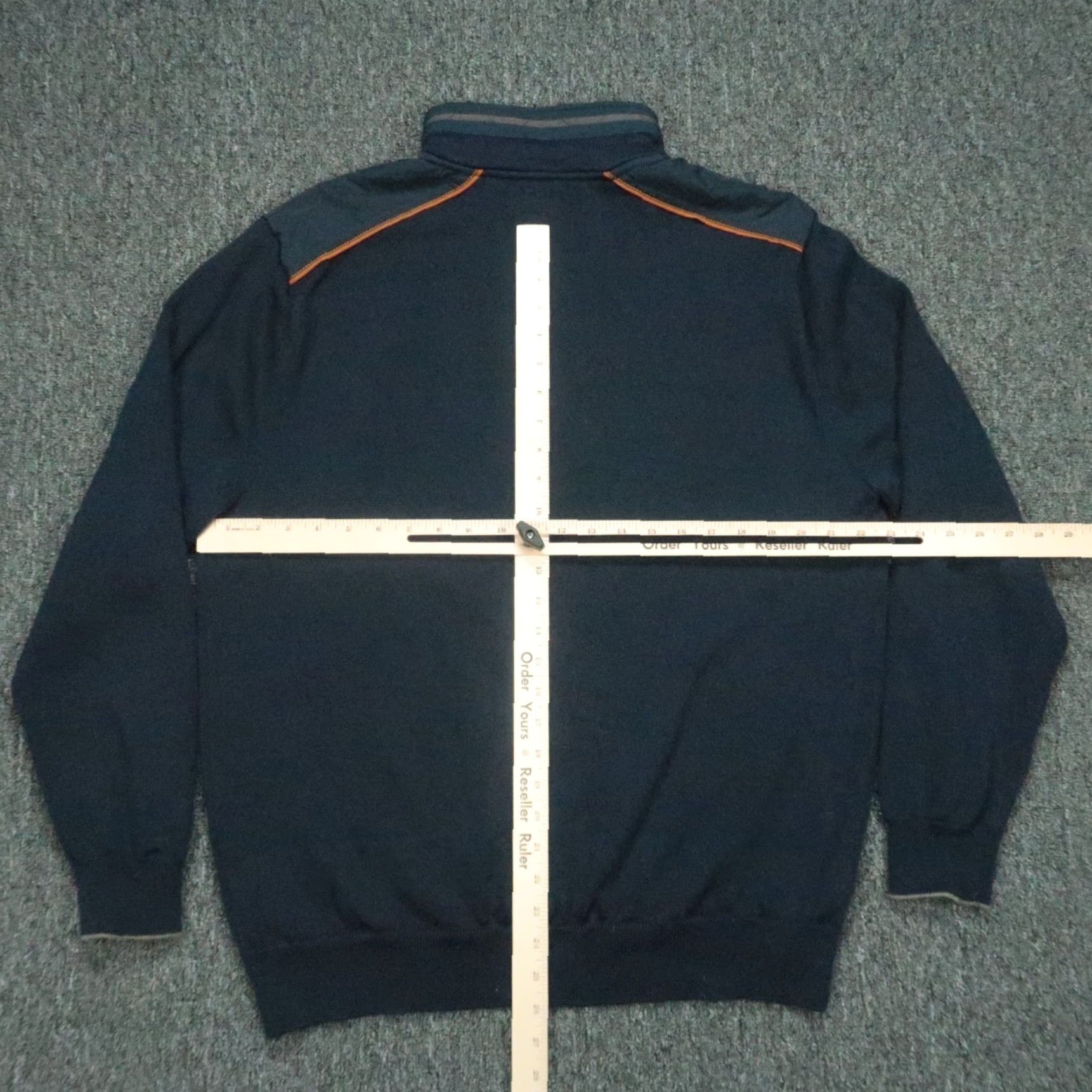 Orvis Orvis Sweater Mens Large Blue Merino Wool Quarter Zip Pullover Jumper Size US L / EU 52-54 / 3 - 5 Thumbnail