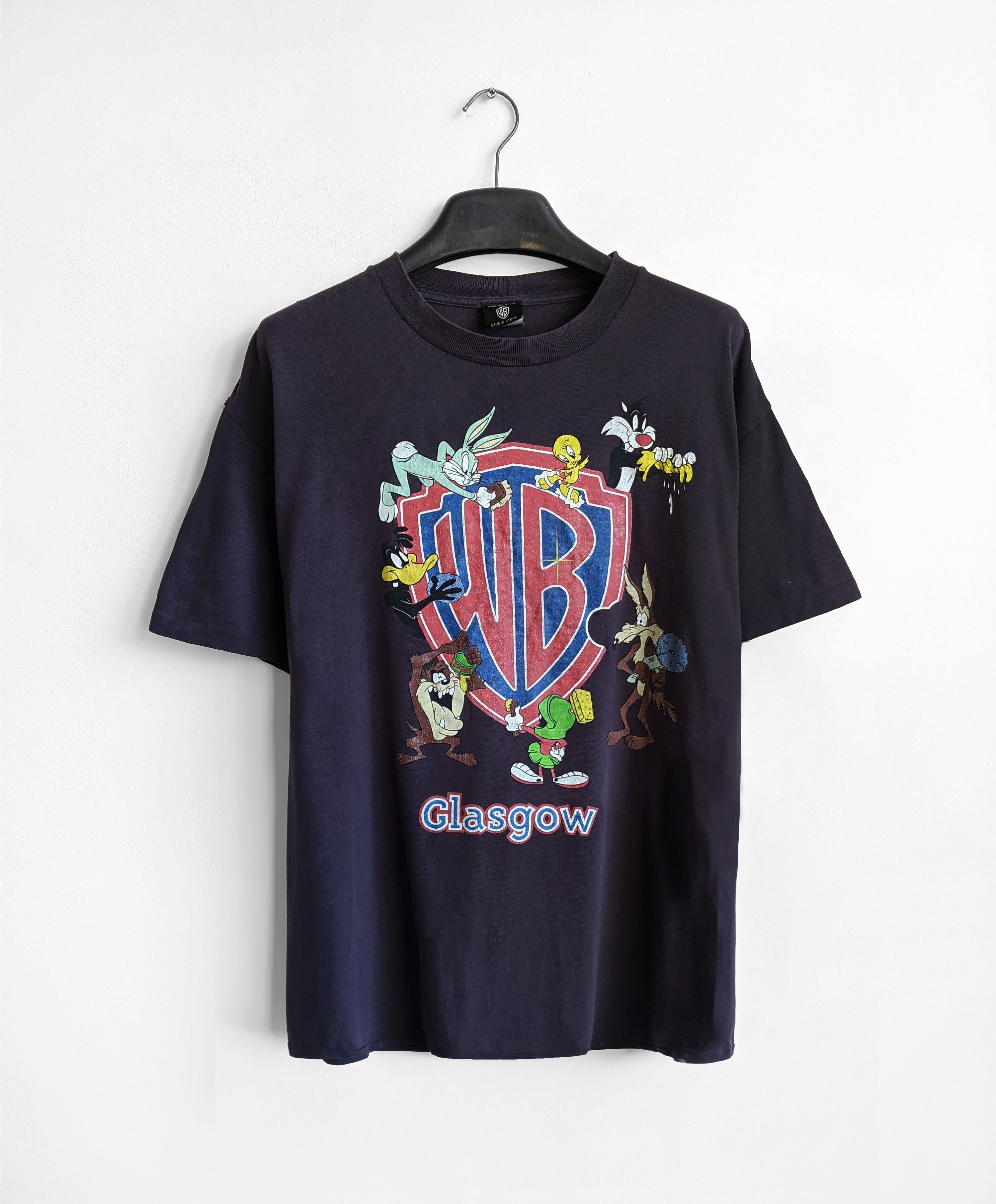 Cartoon Network Warner bros cartoon vintage tshirt 1998 90s USA Size US XL / EU 56 / 4 - 1 Thumbnail