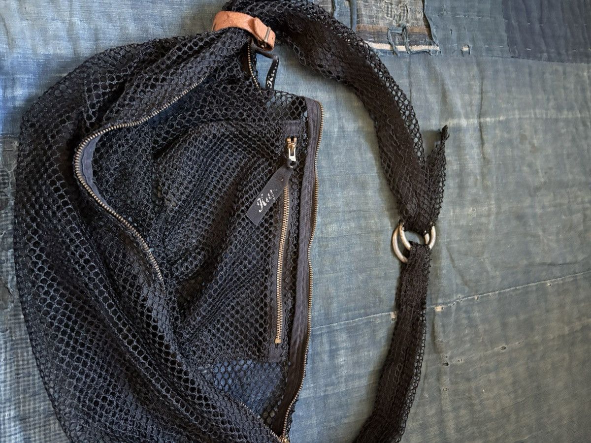 Kapital KAPITAL mesh Bag Snufkin bag black Size ONE SIZE - 4 Thumbnail
