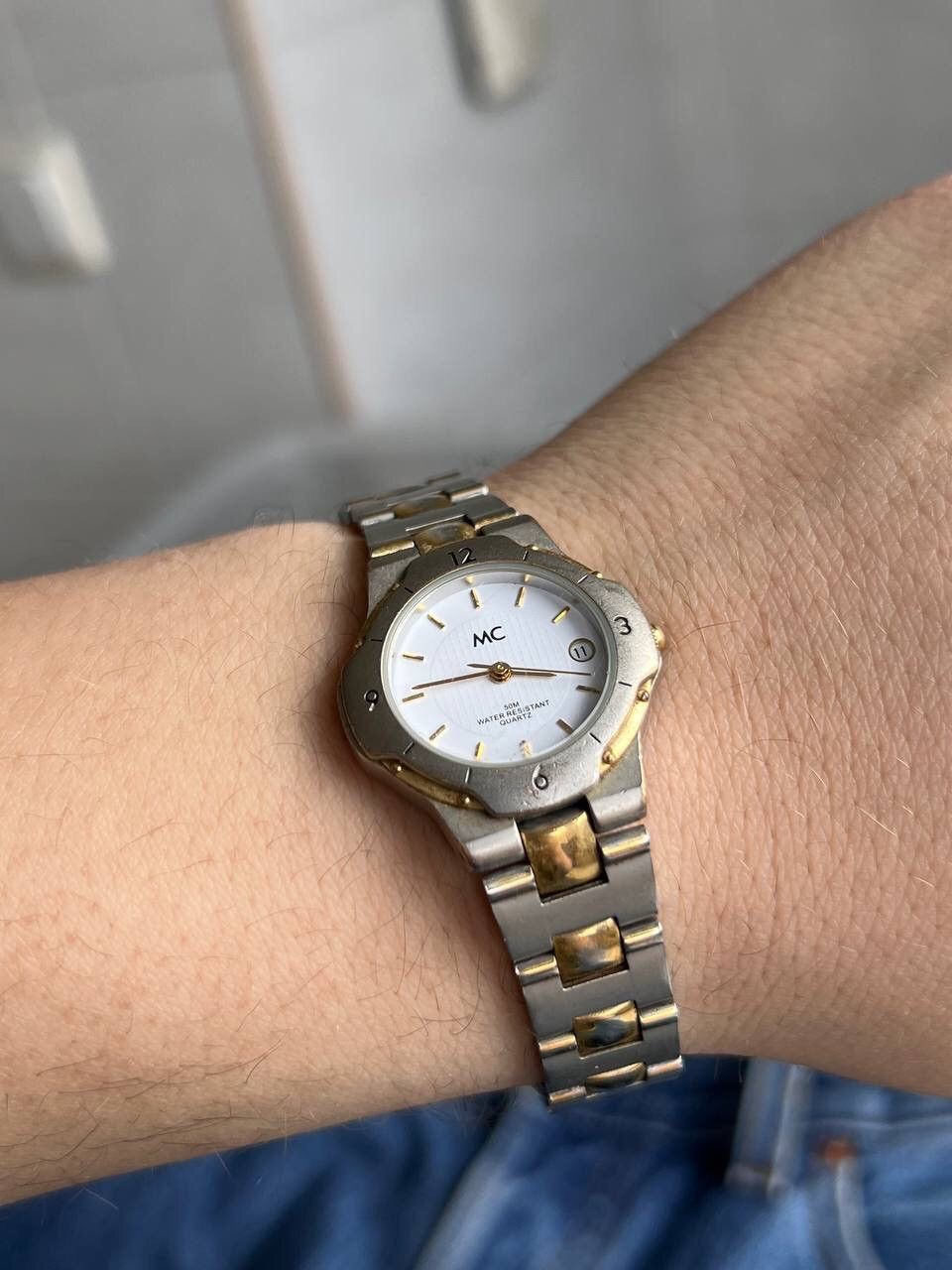 Japanese Brand × Vintage Vintage Japanese style futuristic Form Calendar Watch Size ONE SIZE - 10 Thumbnail
