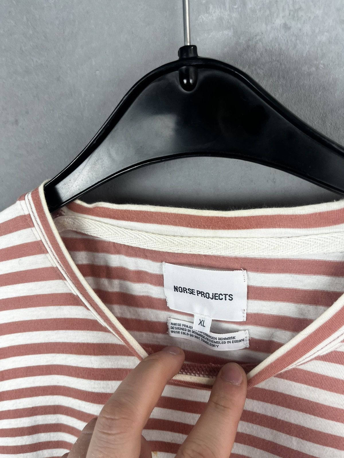 Norse Projects × Vintage Norse Projects Striped Sweatshirt Size US XL / EU 56 / 4 - 3 Thumbnail