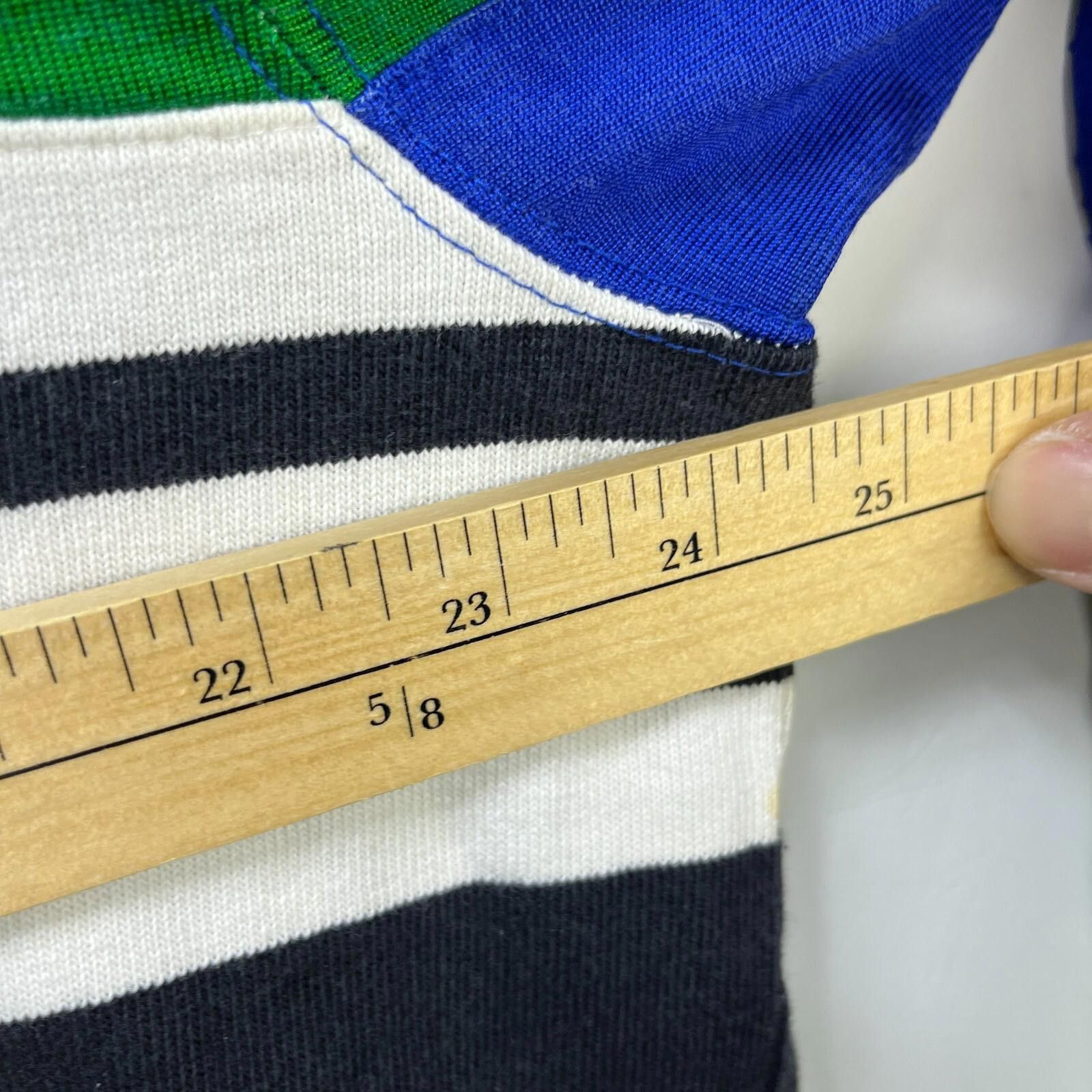 Other Vintage 90s Polo Sport Ralph Lauren Pepsi Rugby Shirt Large Size US L / EU 52-54 / 3 - 10 Thumbnail