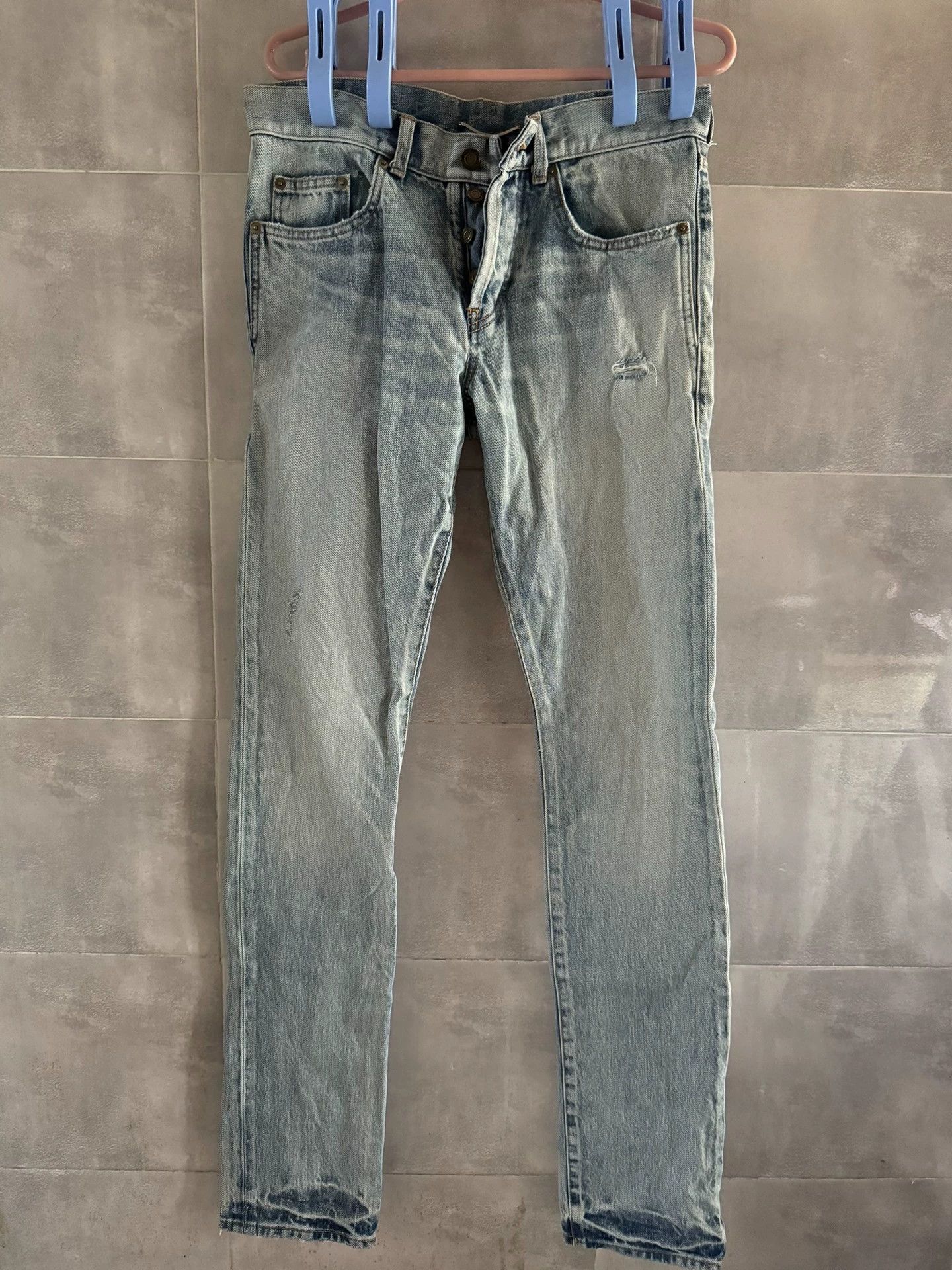 Saint Laurent Paris Saint Laurent Paris Japanese made jeans Size US 28 / EU 44 - 1 Thumbnail