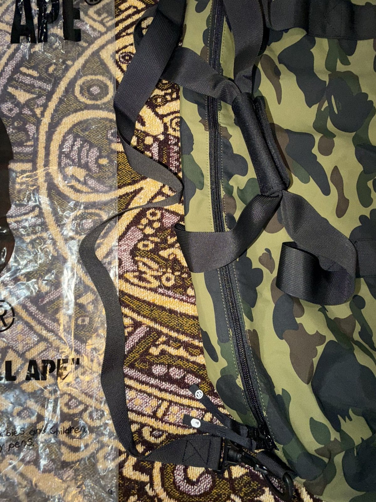 Bape Bape Duffle Bag Size ONE SIZE - 6 Thumbnail
