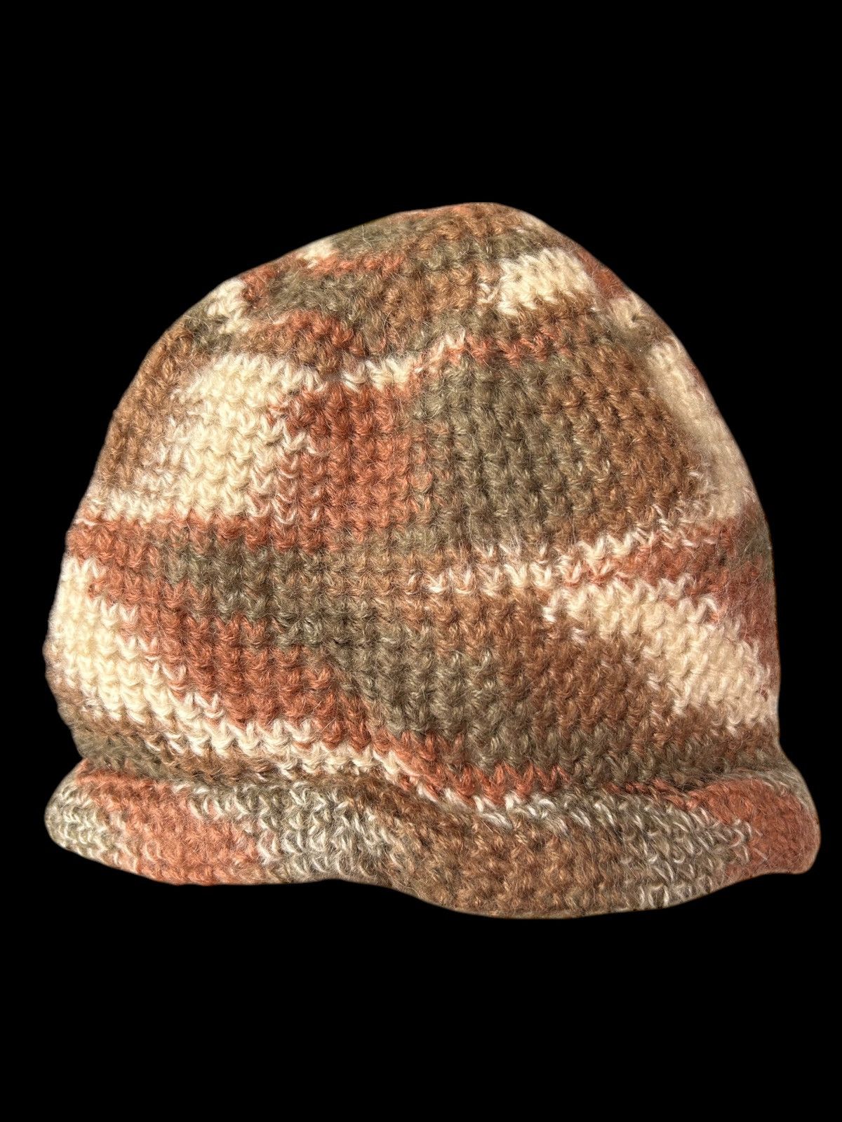 Japanese Brand × Kapital × Vintage Crochet Knitted Handmade Beanie Hats Rare ☠️☠️ Size ONE SIZE - 1 Thumbnail