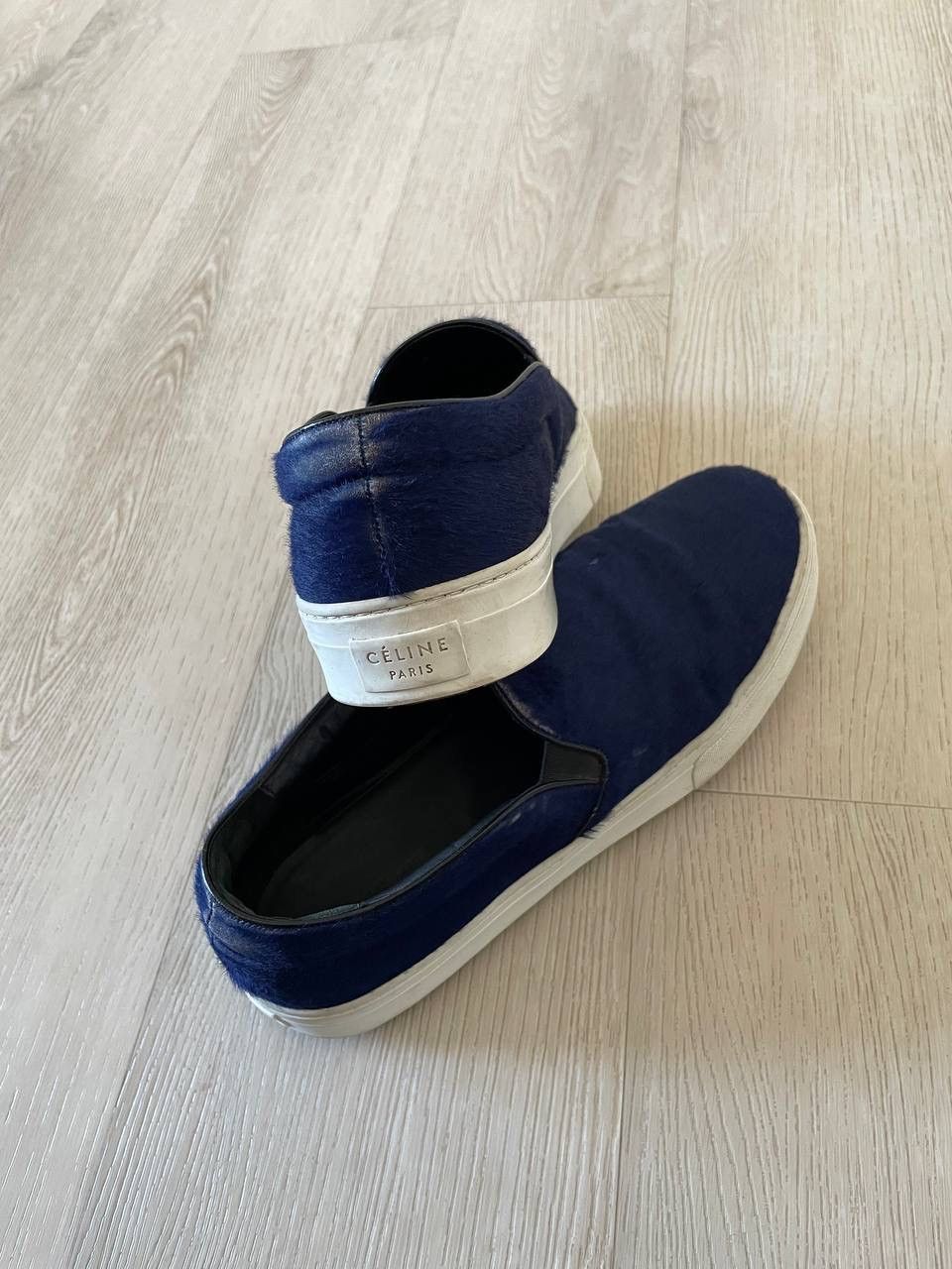Celine Celine Paris Blue Pony Shoes Size US 8 / EU 41 - 2 Thumbnail