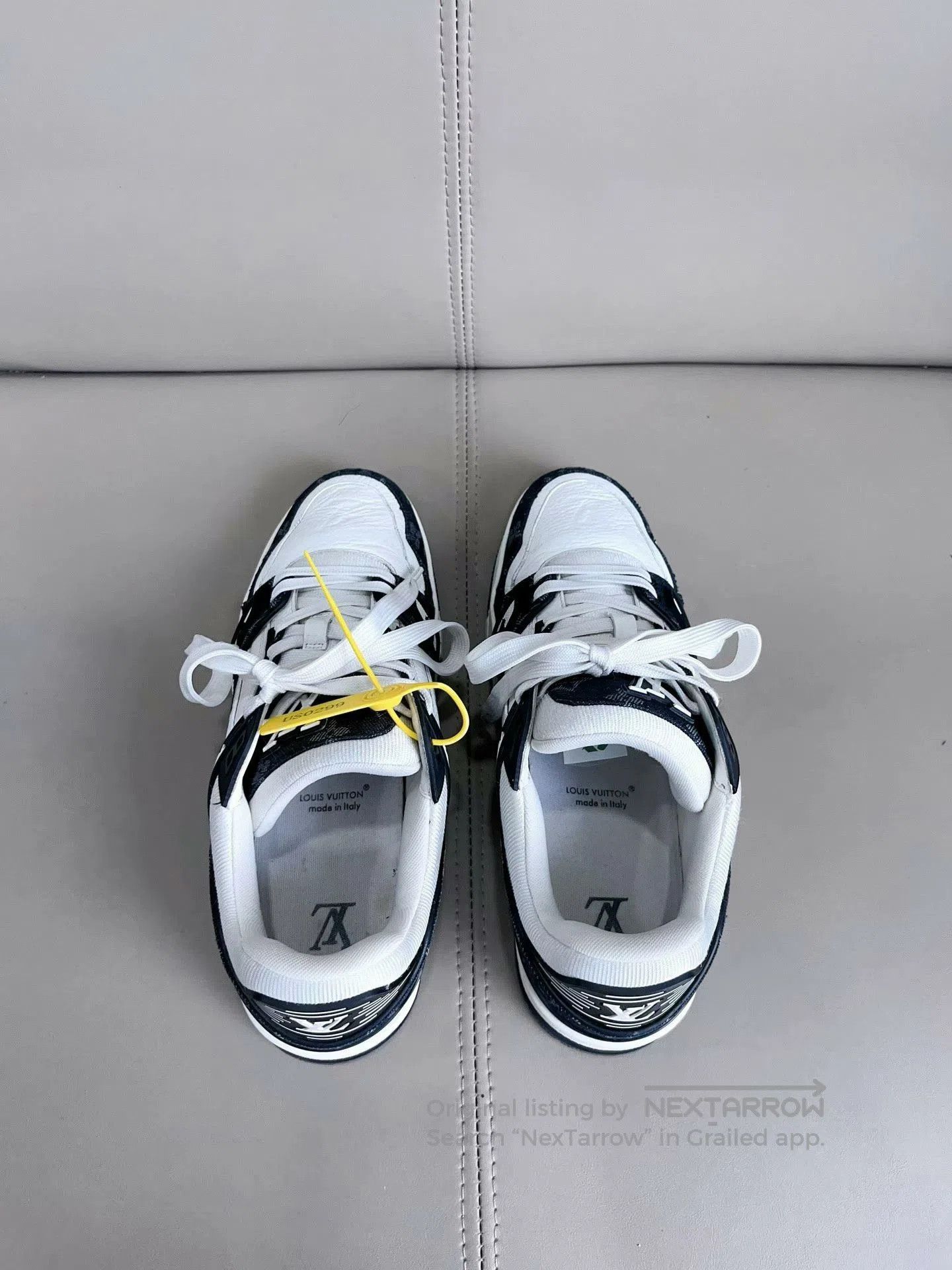 Louis Vuitton Louis Vuitton LV Trainer Black and White Sneakers. Size US 10 / EU 43 - 3 Thumbnail