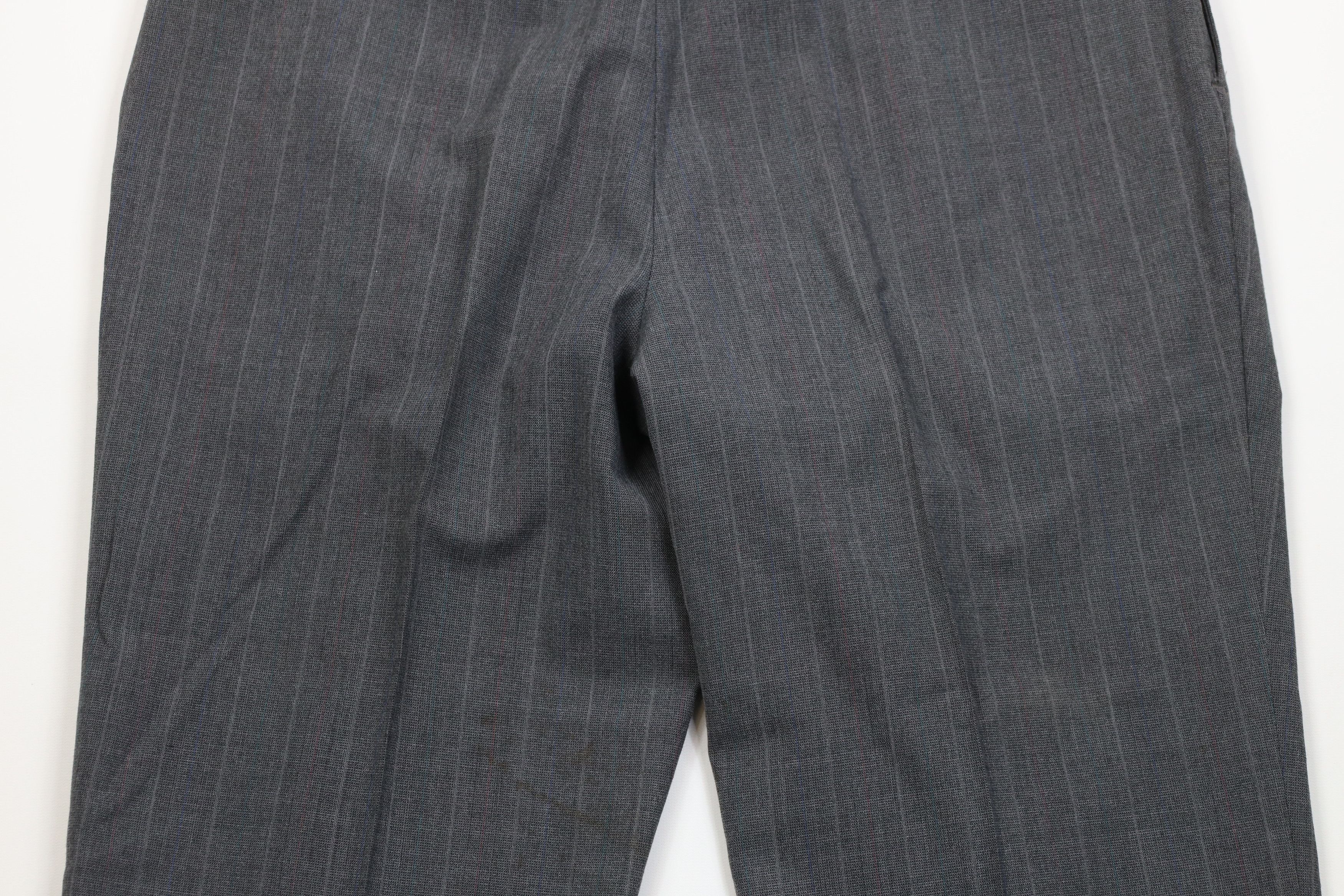 Vintage Vintage 70s Worsted Wool Blend Knit Wide Leg Chino Pants USA Size US 38 / EU 54 - 15 Thumbnail