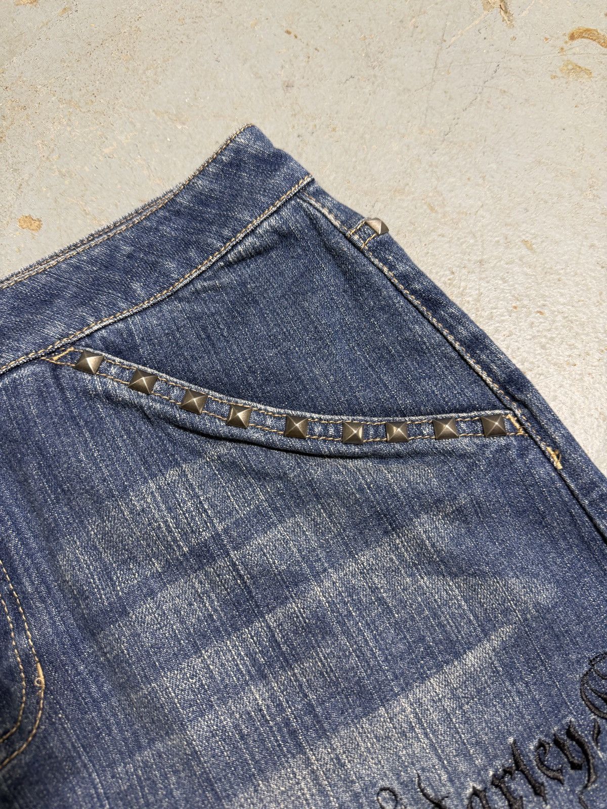 Harley Davidson Harley Davidson Women’s Denim Mini Skirt Size 30" / US 8 / IT 44 - 4 Thumbnail