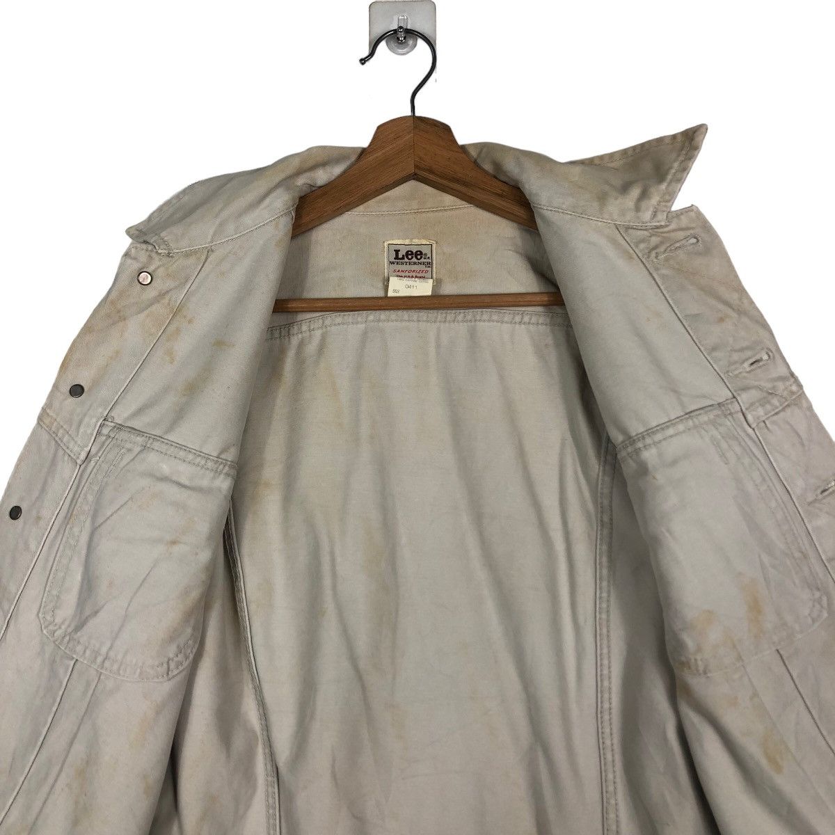 Japanese Brand 🔥Vintage Cropped Biker Trucker Jacket Lee Western Usa Size US M / EU 48-50 / 2 - 14 Thumbnail