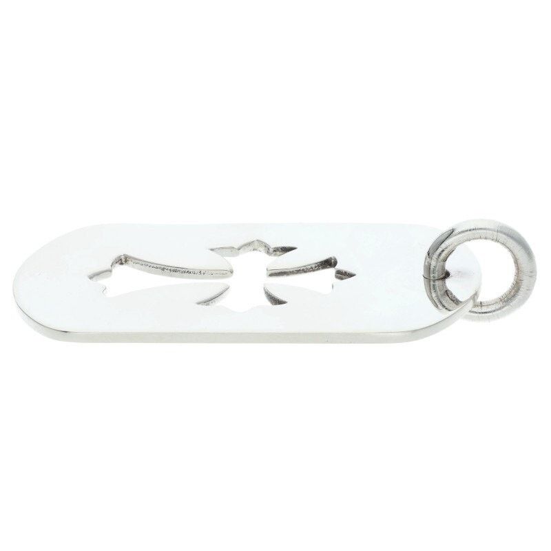 Chrome Hearts Chrome Hearts Cut Out Cross Dog Tag Necklace Size ONE SIZE - 5 Thumbnail
