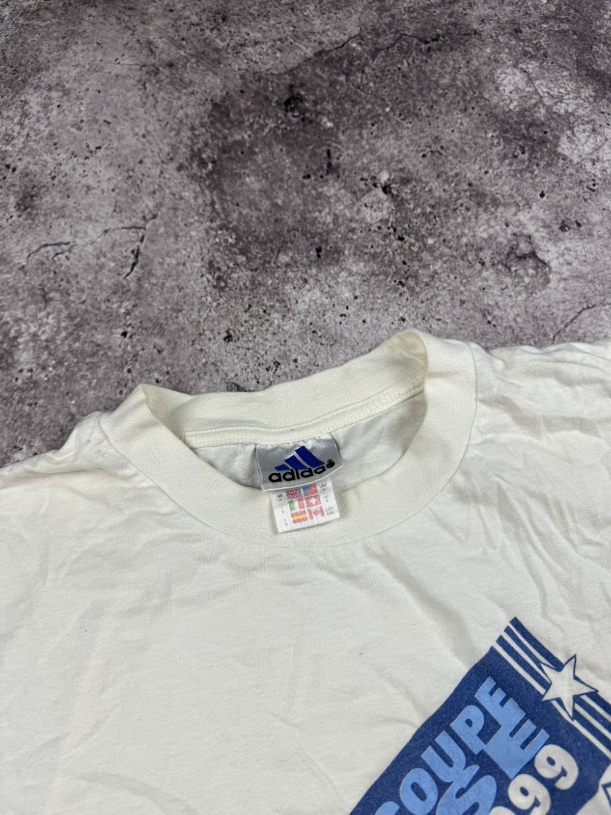 Adidas 1998-1999 Adidas Lausanne Sport Final Coupe Suisse Soccer Size US L / EU 52-54 / 3 - 3 Thumbnail