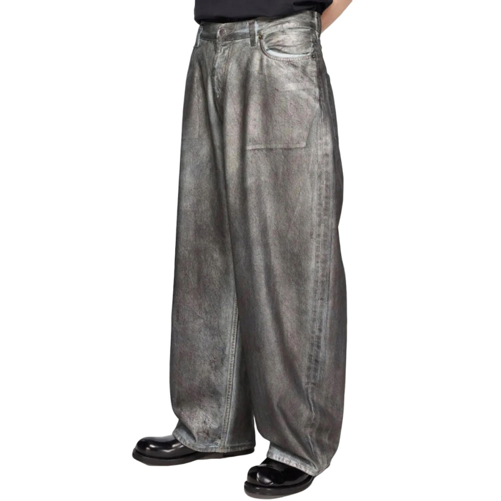 Japanese Brand Black Diamond Wax Denim Jeans Size US 32 / EU 48 - 1 Thumbnail
