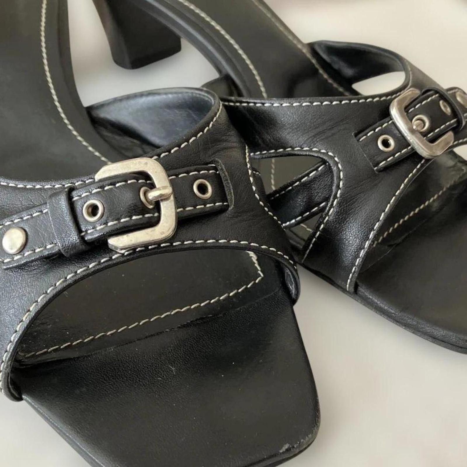 Other Whimsy goth coquette style black sandals Size US 7.5 / IT 37.5 - 4 Thumbnail