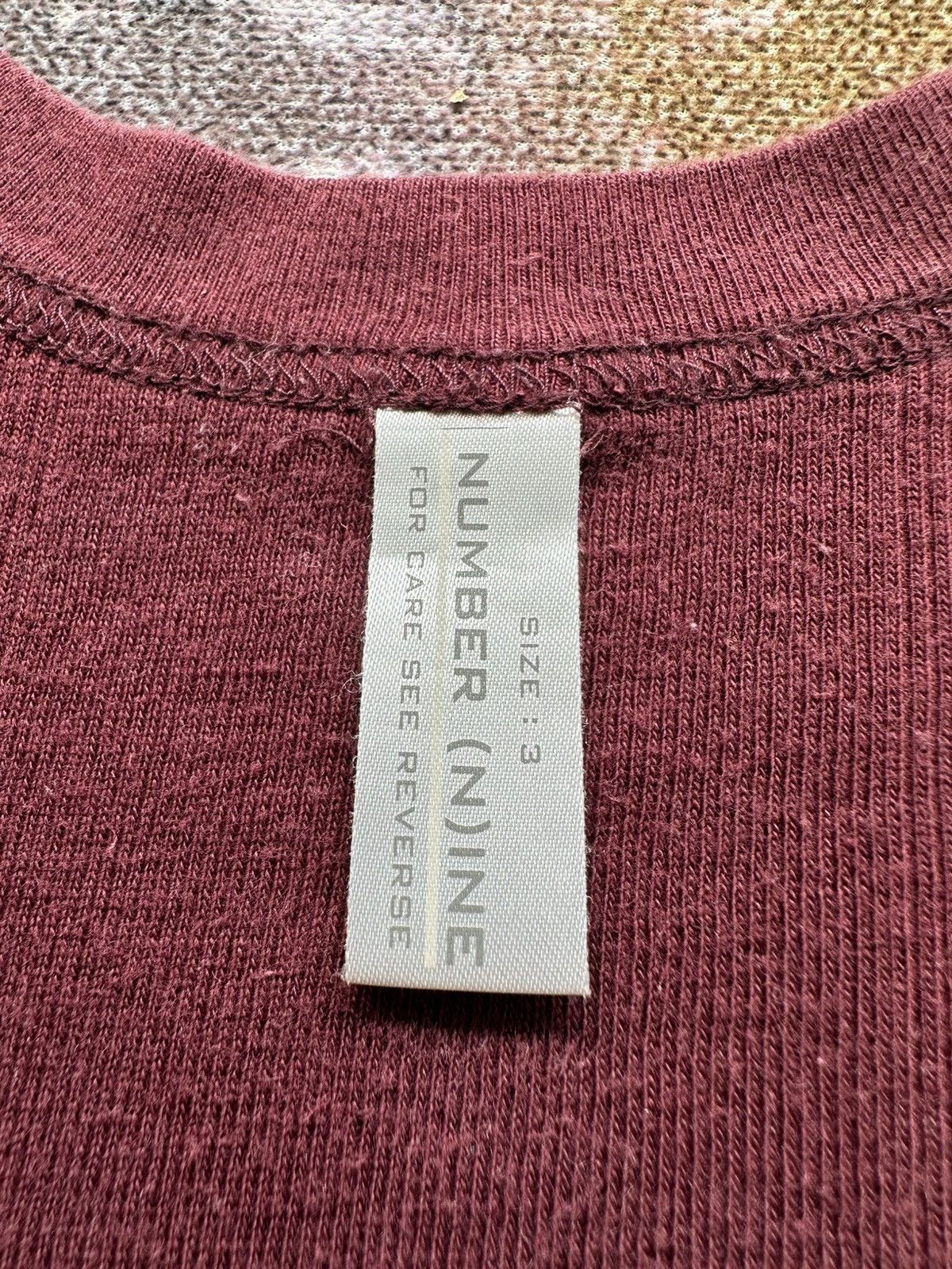 Number (N)ine 2002FW “ Nowhere Man” Number (N)ine tank Size US S / EU 44-46 / 1 - 6 Thumbnail