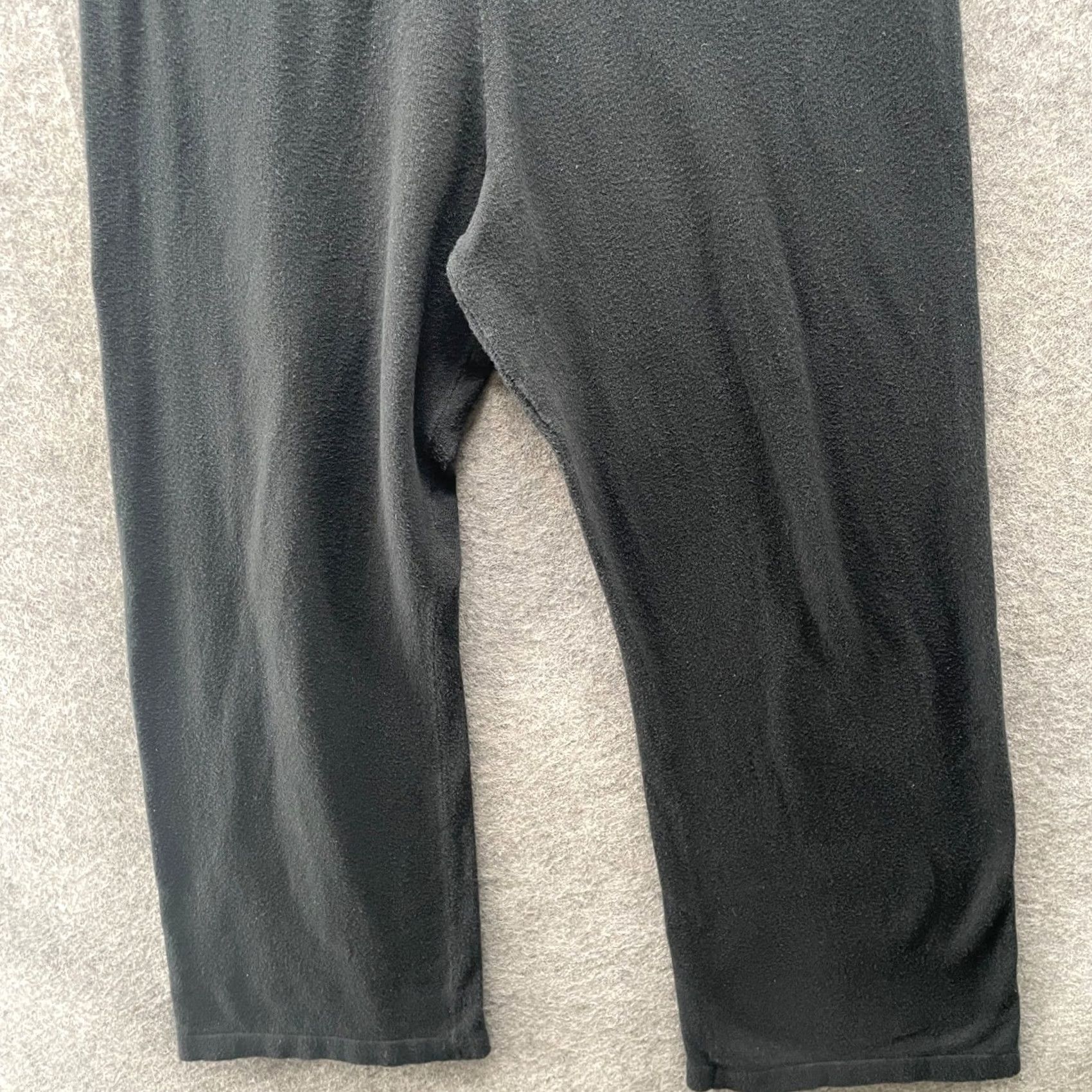 Gap Gap CashSoft Jersey Wide Leg Pants Womens M Black Knit Sweatpants Lounge Pants Size M / US 6-8 / IT 42-44 - 4 Thumbnail