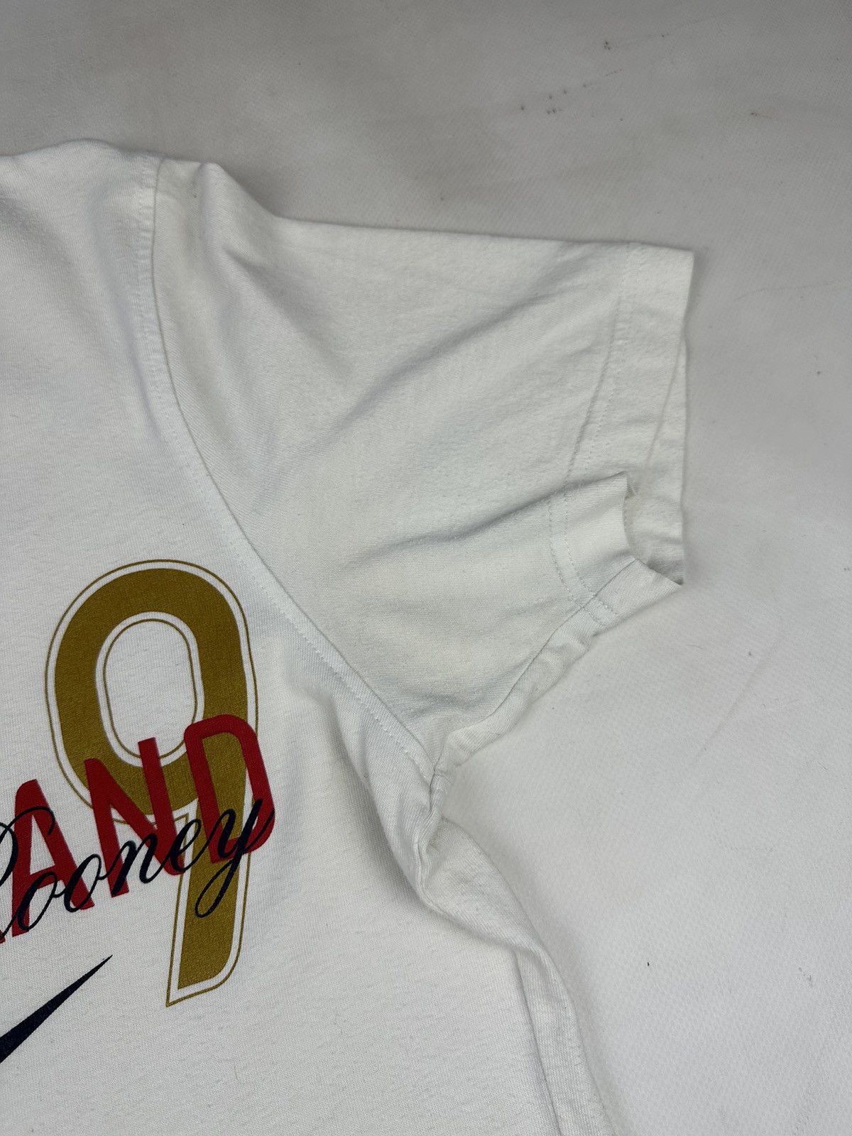 Nike × Vintage Rare Football T-Shirt Rooney England Y2K. Size US M / EU 48-50 / 2 - 5 Thumbnail