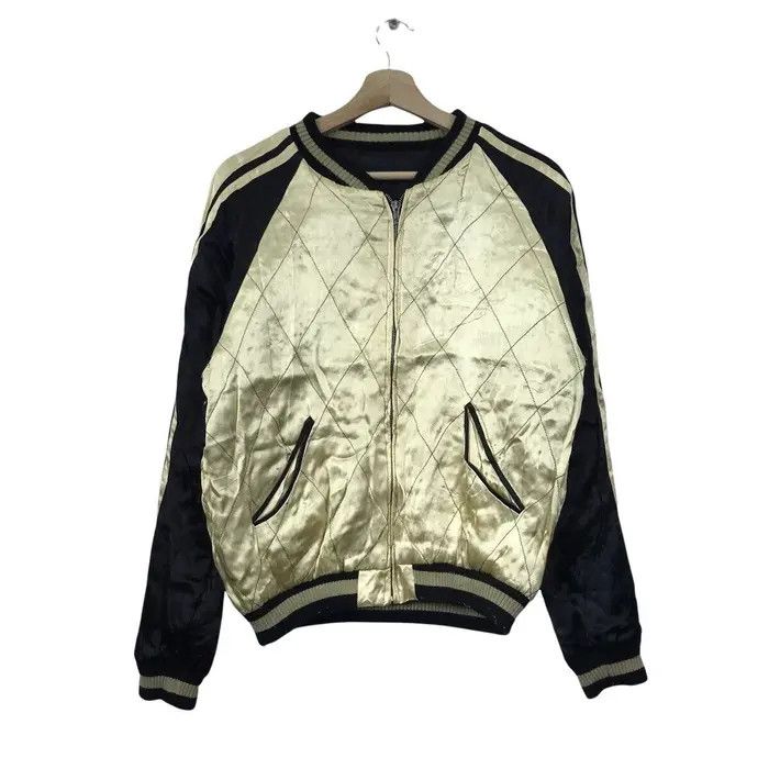 Other Vintage SUKAJAN CROPPED HEADS JAPAN Reversible Jacket Size M / US 6-8 / IT 42-44 - 4 Thumbnail