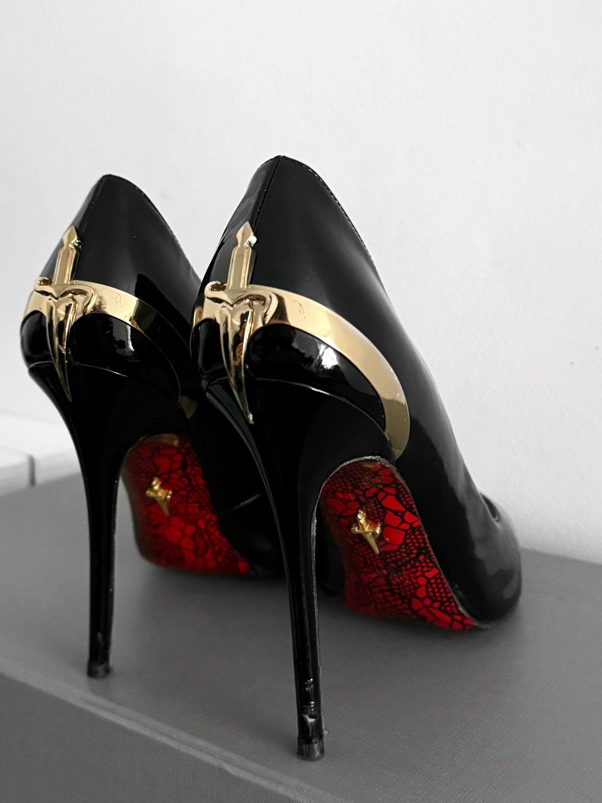 Paciotti Cesare Paciotti Dagger Heels Size US 8.5 / IT 38.5 - 3 Thumbnail