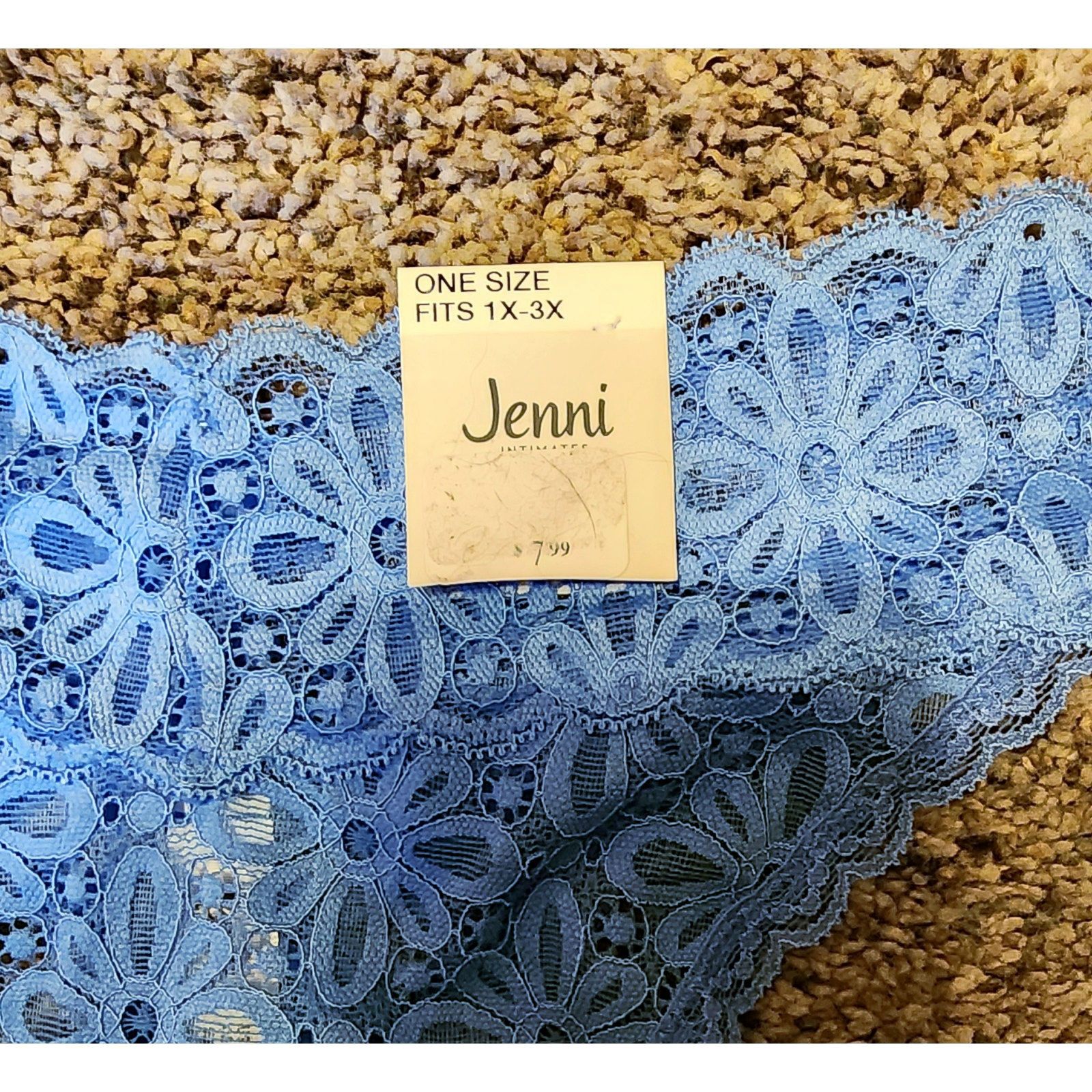 Other 2 pair of Jennifer Moore blue lace one size fits 1X to 3X Size ONE SIZE - 4 Thumbnail