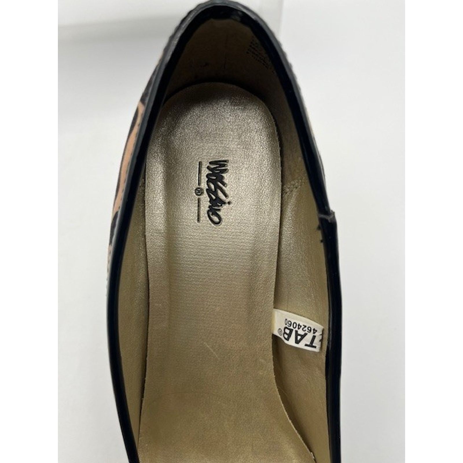 Mossimo Mossimo Leopard Print Heels Peep Toe Buckle Pumps Y2K Size US 8 / IT 38 - 6 Thumbnail