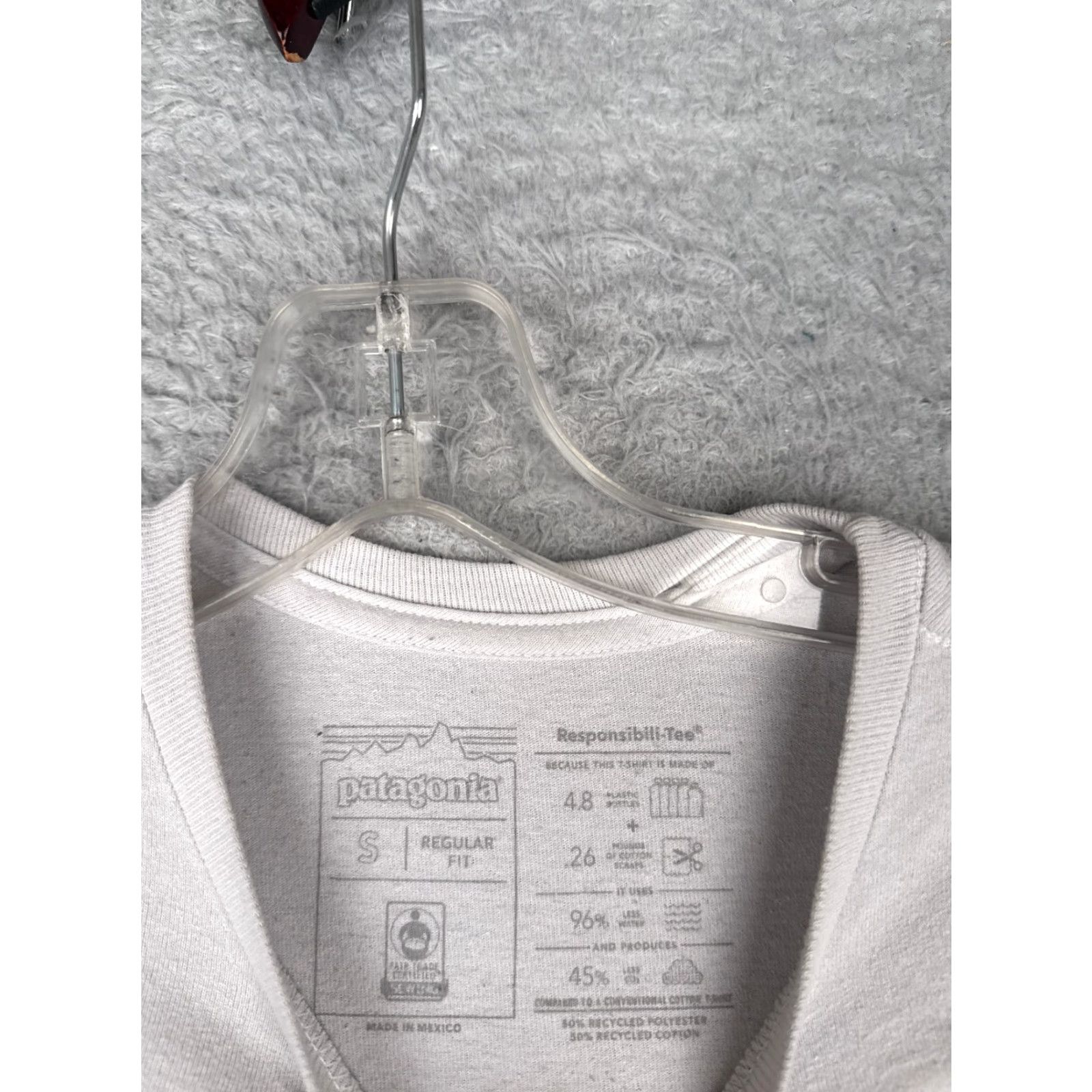 Patagonia Patagonia Men’s Shirt Small White Short Sleeve Crew Neck Cotton Blend Jersey Size US S / EU 44-46 / 1 - 7 Thumbnail