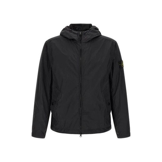 STONE ISLAND Black Nylon Jacket New & Authentic (Men's size: