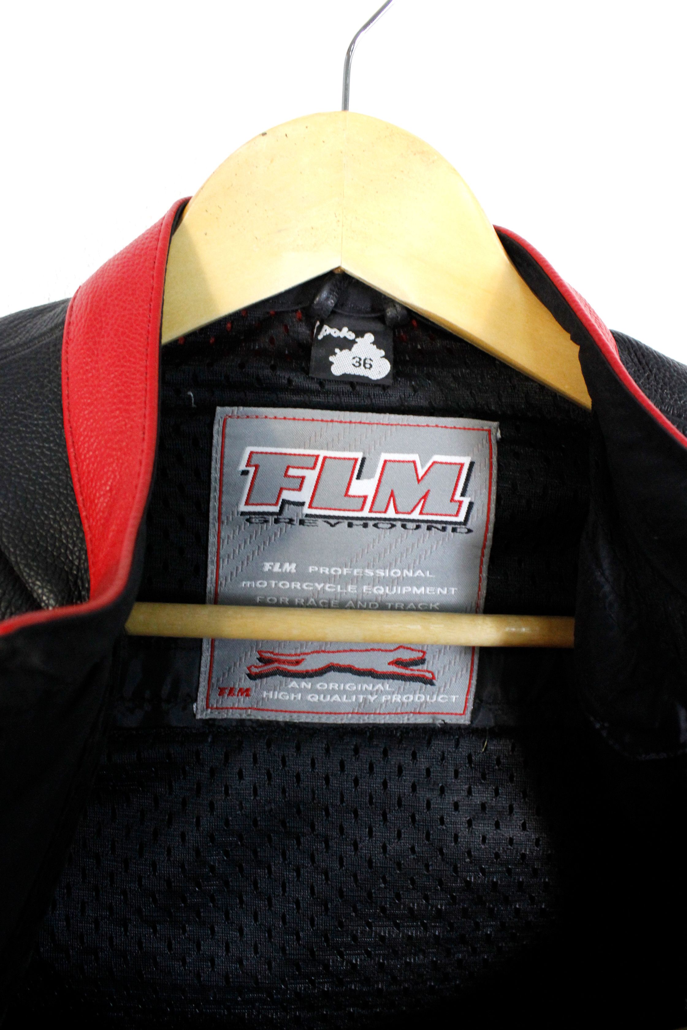 Other FLM POLO Nexo Racing Motocycle Bike Leather Jacket Size S / US 4 / IT 40 - 7 Thumbnail