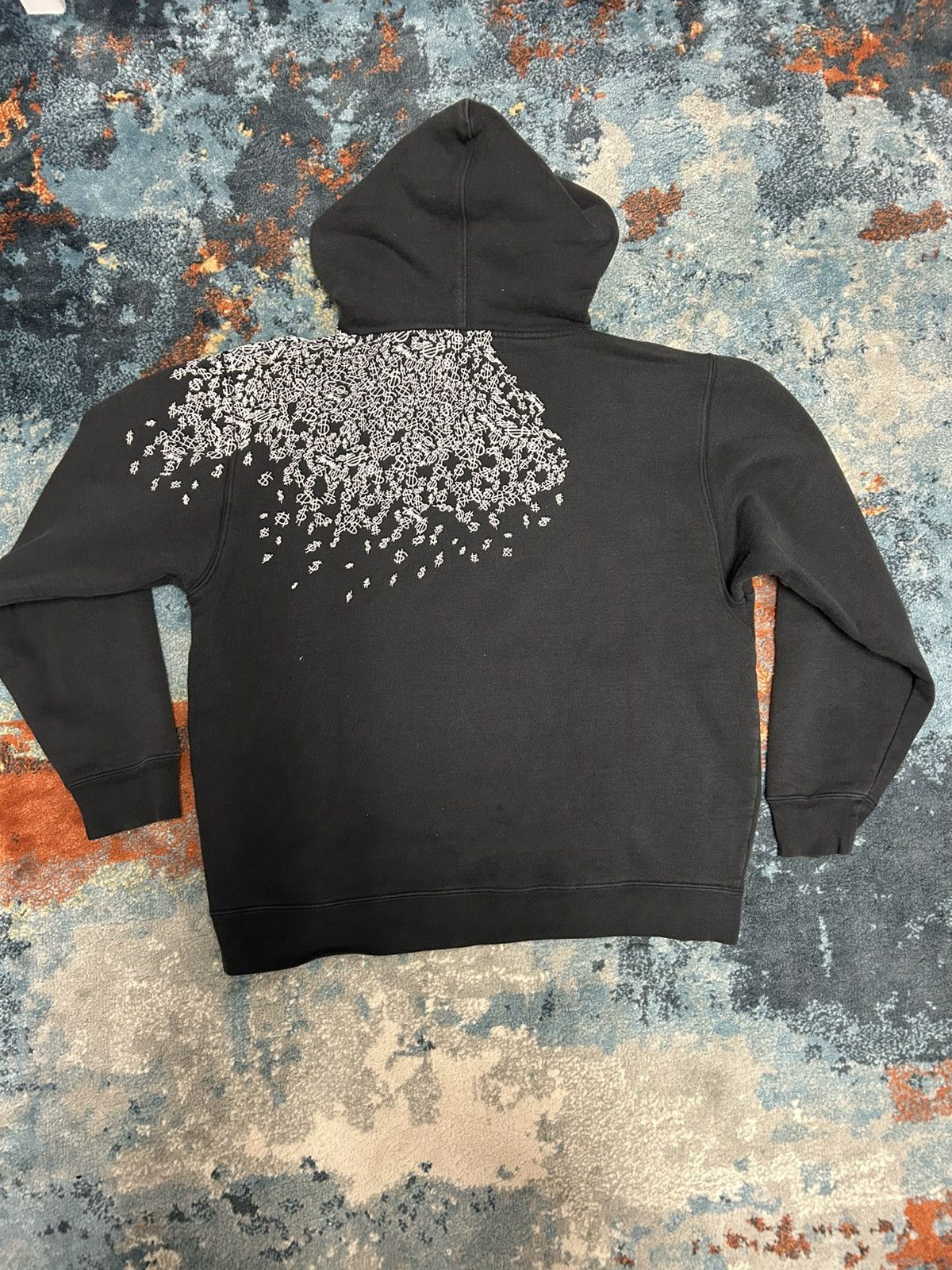 Stussy × Vintage STUSSY vintage dollar sign hoodie MEDIUM Size US M / EU 48-50 / 2 - 3 Thumbnail