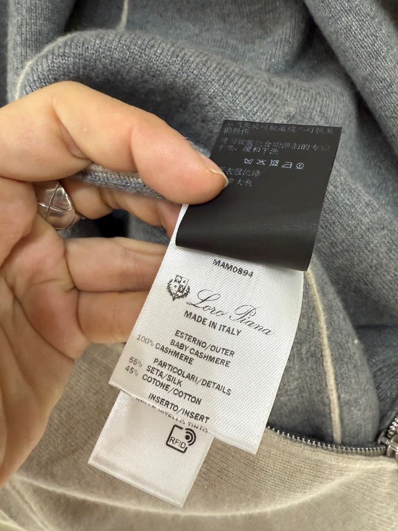 Loro Piana LORO PIANA A small cashmere cardigan Size S / US 4 / IT 40 - 5 Thumbnail