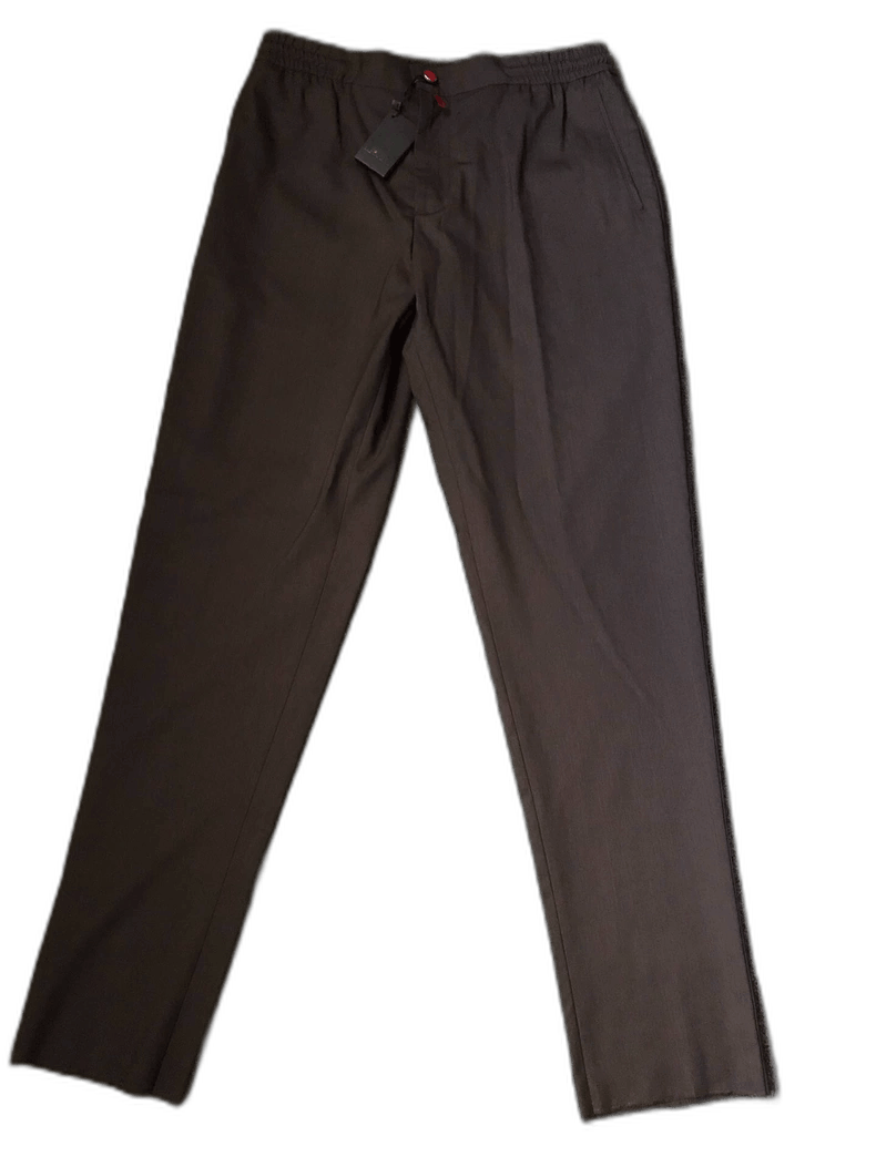 Ermenegildo Zegna Kiton Casual Pants with Enamel Button Closure Size US 38 / EU 54 - 1 Thumbnail