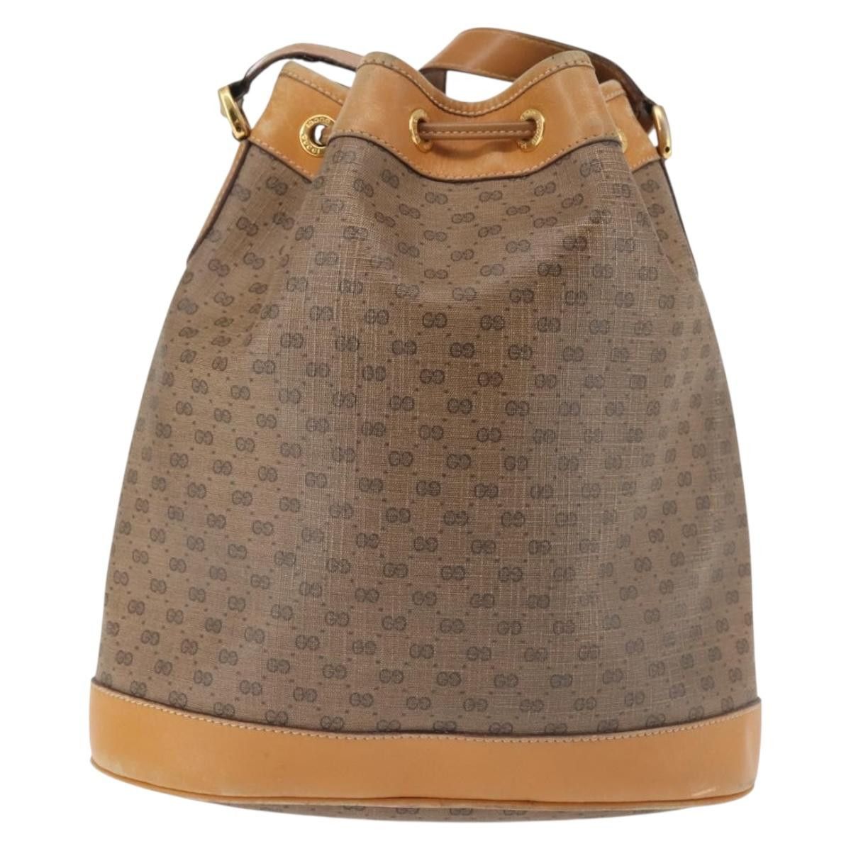 Gucci GUCCI Micro GG Supreme Shoulder Bag Pvc Beige Gold 001 165 Size ONE SIZE - 3 Thumbnail