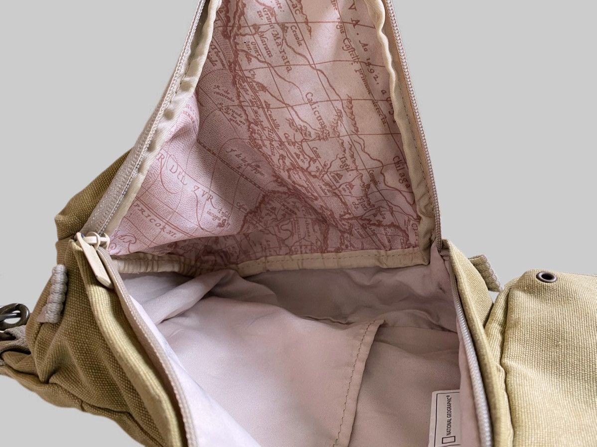 Vintage Rare National Geographic “Earth Explorer” Waist Pack-Sling Size ONE SIZE - 10 Thumbnail