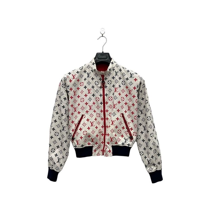 Louis Vuitton Louis Vuitton Full-print reversible zip-up jacket Size XXS / US 00 / IT 34 - 2 Thumbnail